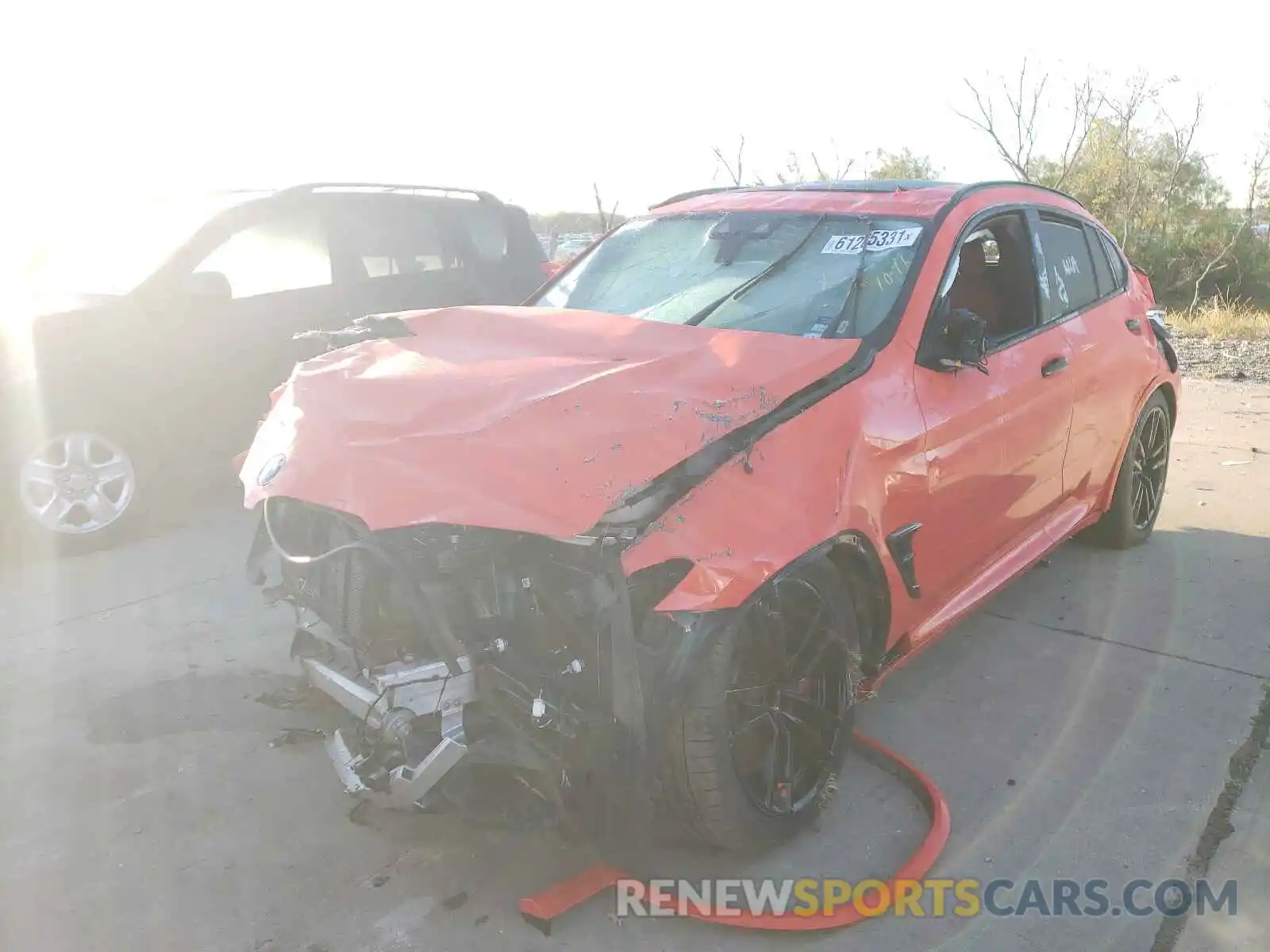 2 Photograph of a damaged car 5YMUJ0C03M9F91107 BMW X4 2021