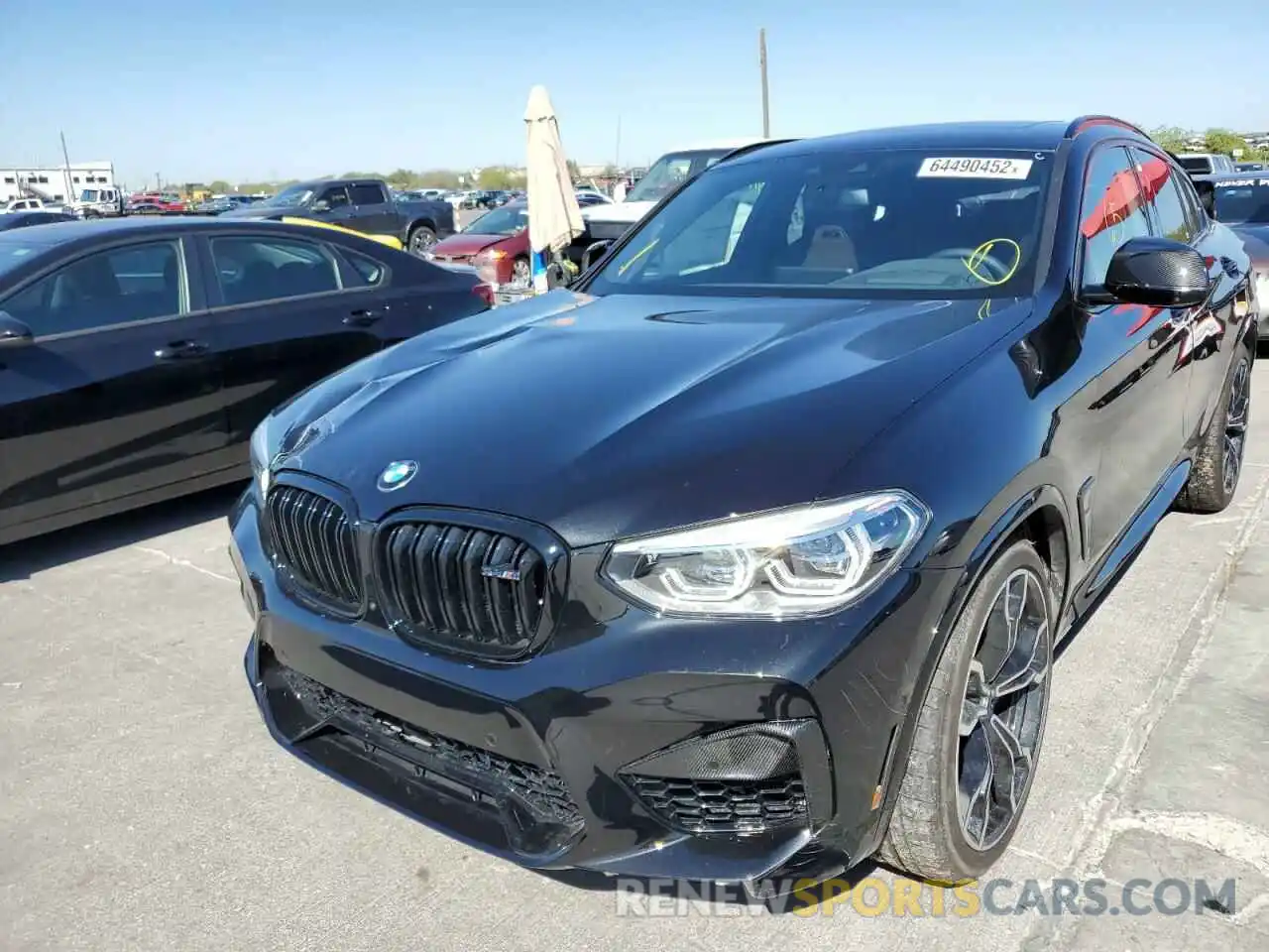 2 Photograph of a damaged car 5YMUJ0C07M9F99520 BMW X4 2021