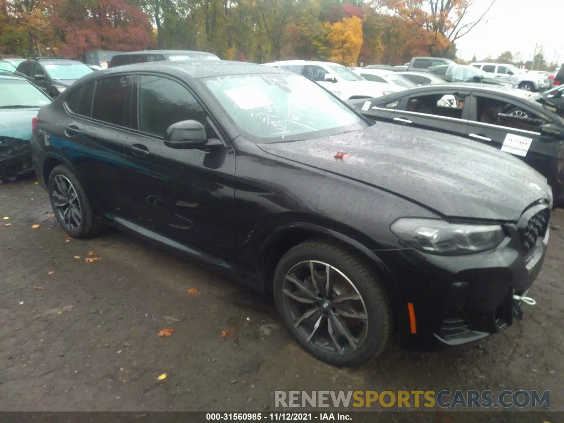 1 Photograph of a damaged car 5UX33DT00N9J23113 BMW X4 2022