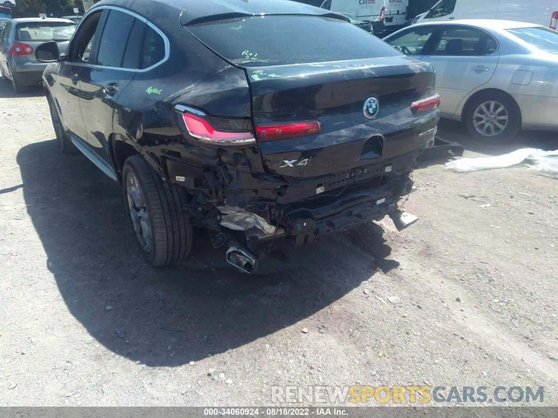 6 Фотография поврежденного автомобиля 5UX33DT06N9H43418 BMW X4 2022