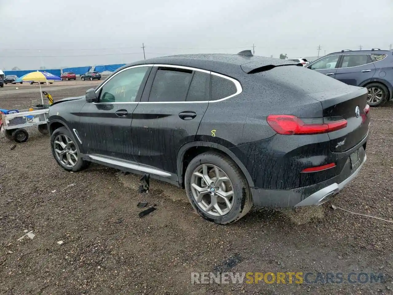 3 Фотография поврежденного автомобиля 5UX33DT06N9J72817 BMW X4 2022