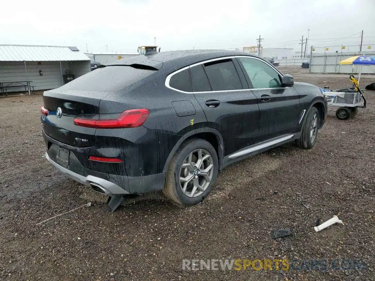 4 Фотография поврежденного автомобиля 5UX33DT06N9J72817 BMW X4 2022