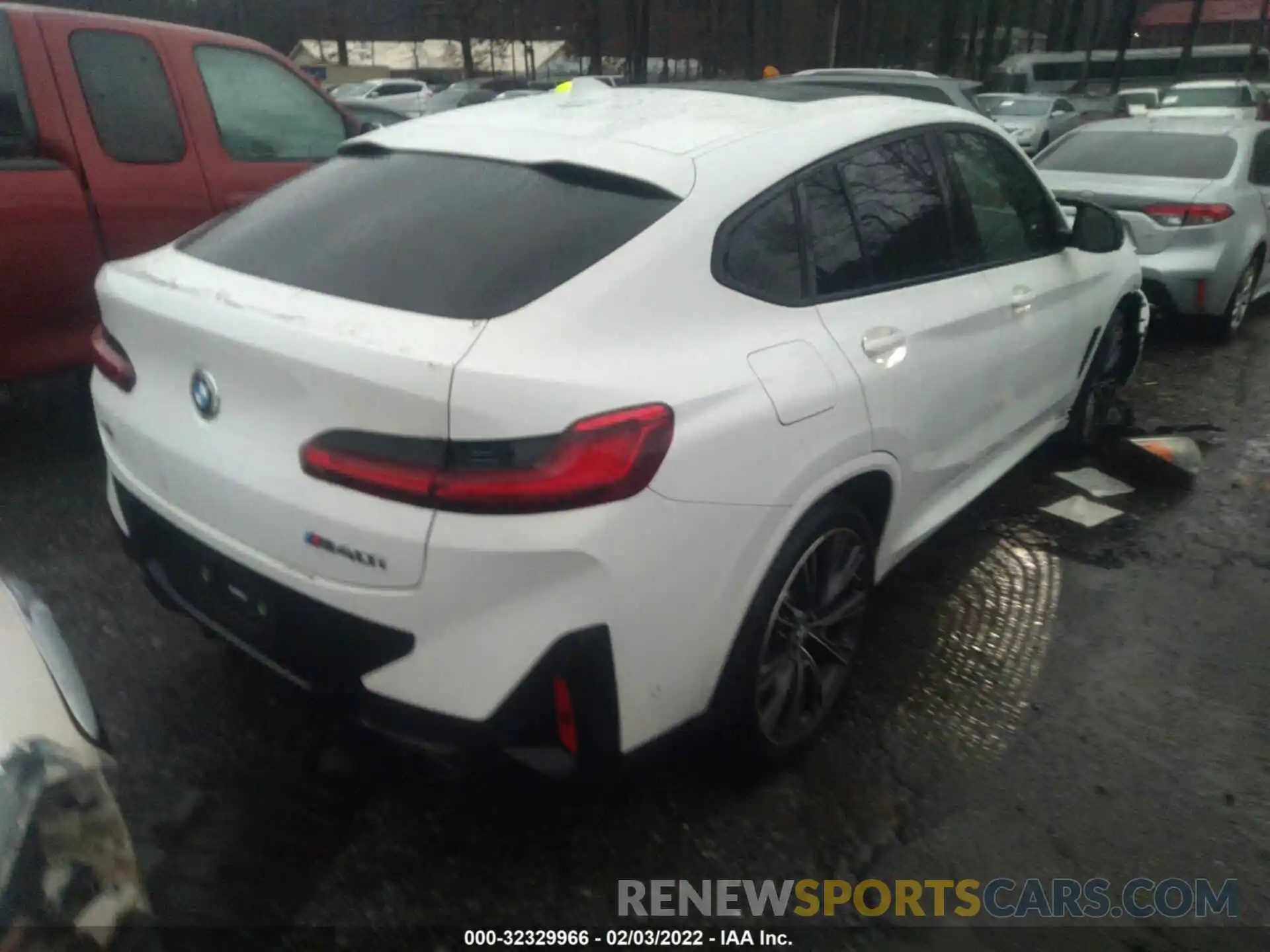 4 Фотография поврежденного автомобиля 5UX43DT06N9J53530 BMW X4 2022