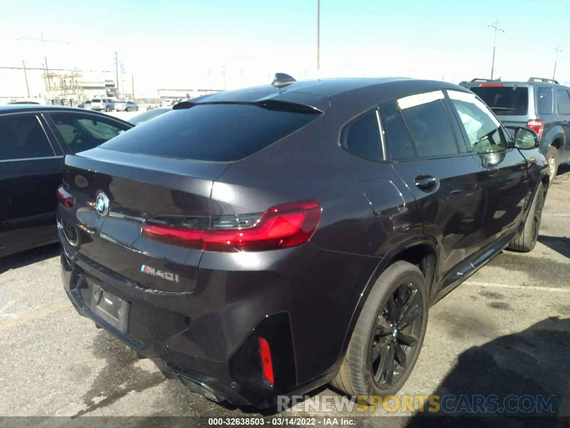 4 Фотография поврежденного автомобиля 5UX43DT08N9K07006 BMW X4 2022