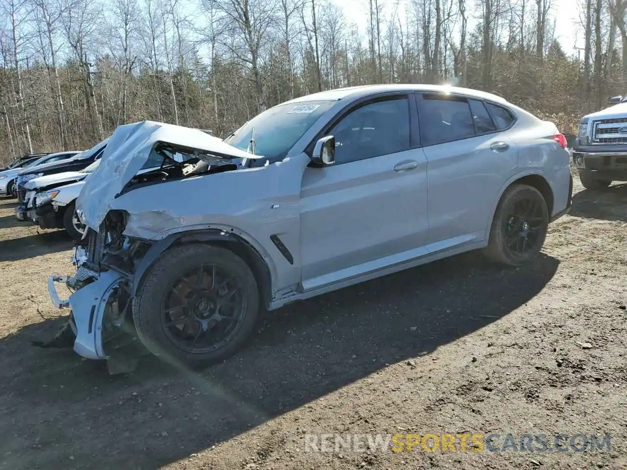 1 Photograph of a damaged car 5UX33DT03P9R88029 BMW X4 2023