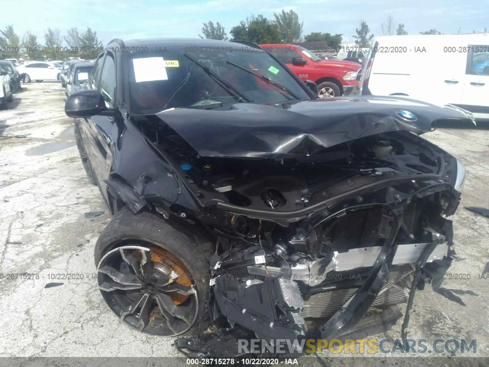 6 Фотография поврежденного автомобиля 5YMUJ0C02LLU67151 BMW X4 M 2020
