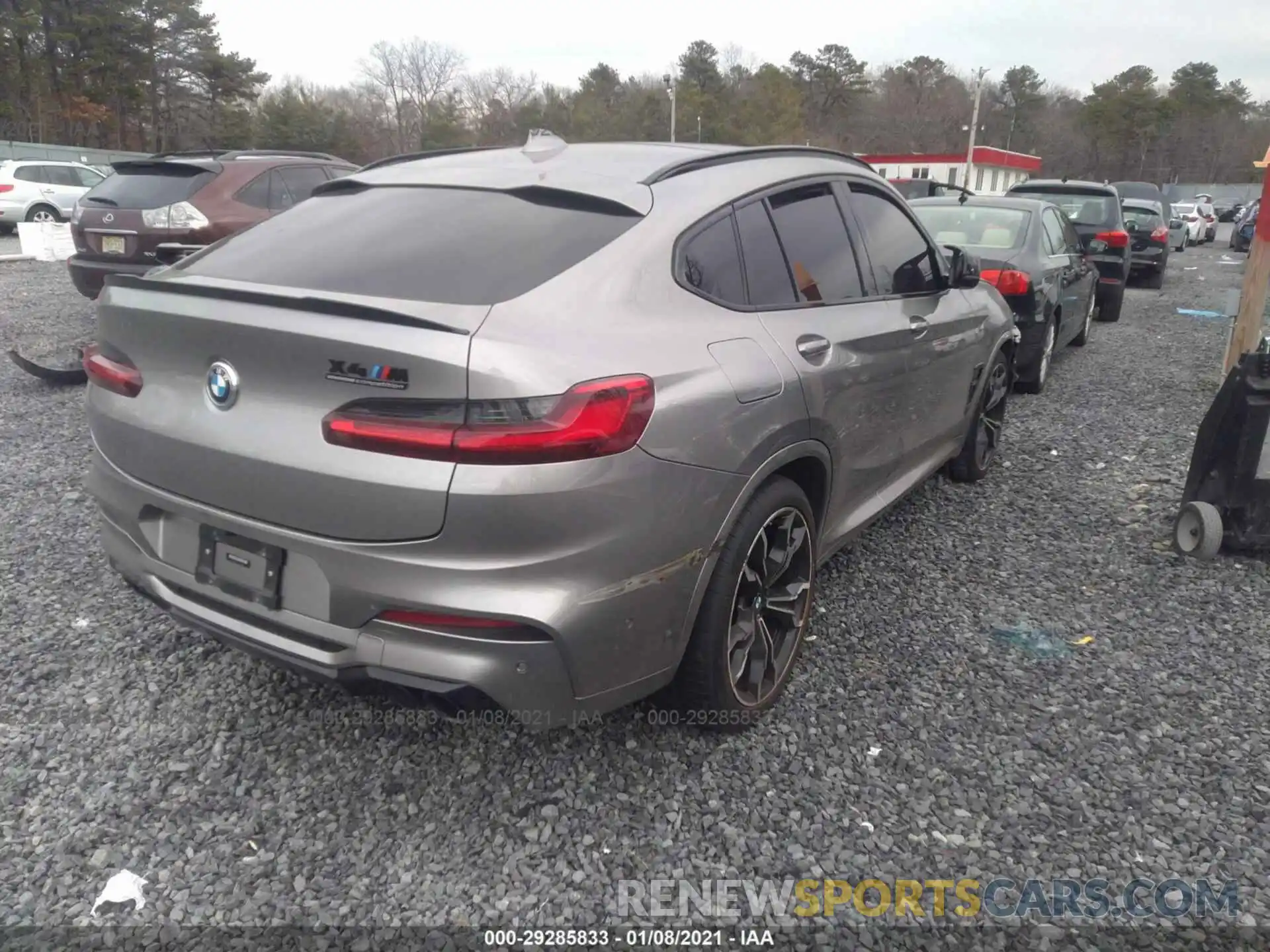 4 Photograph of a damaged car 5YMUJ0C05LLA99485 BMW X4 M 2020