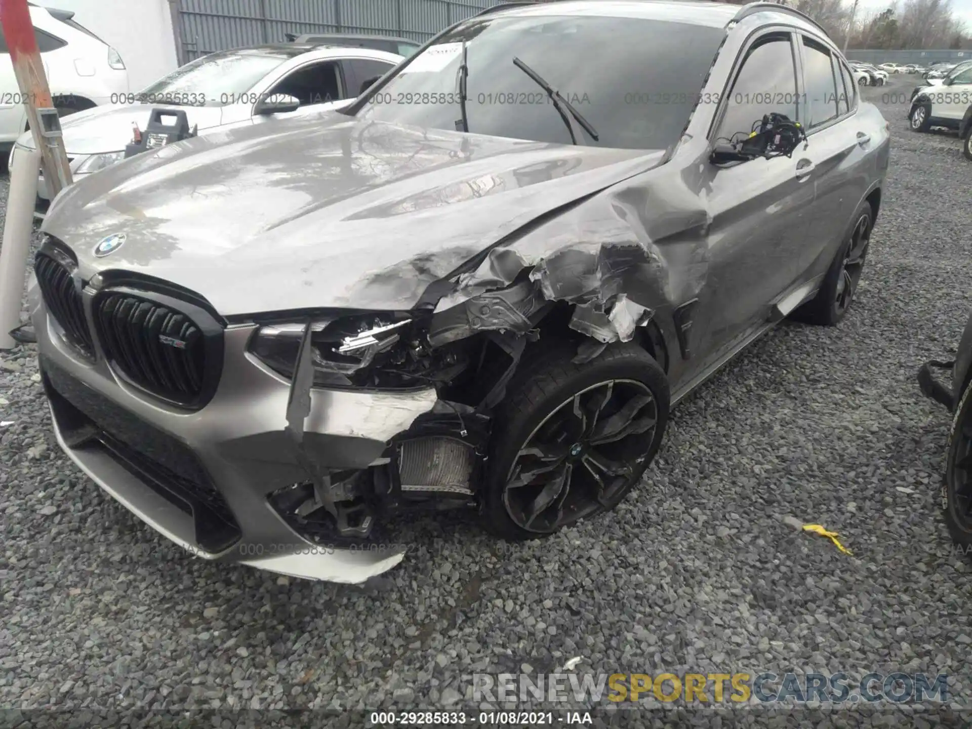 6 Photograph of a damaged car 5YMUJ0C05LLA99485 BMW X4 M 2020