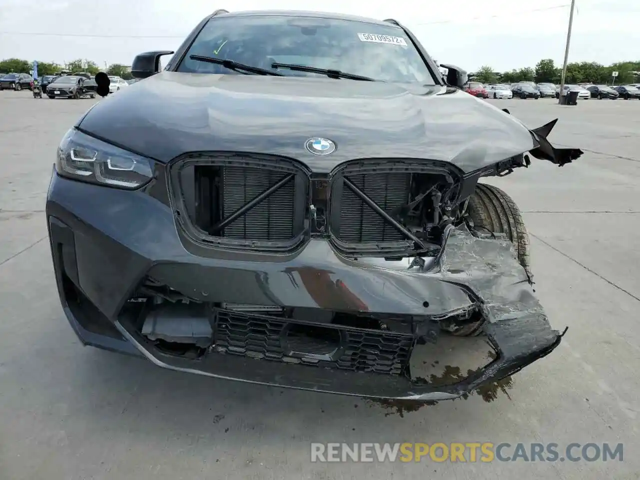 9 Photograph of a damaged car 5YM23EC03N9L69633 BMW X4 M 2022