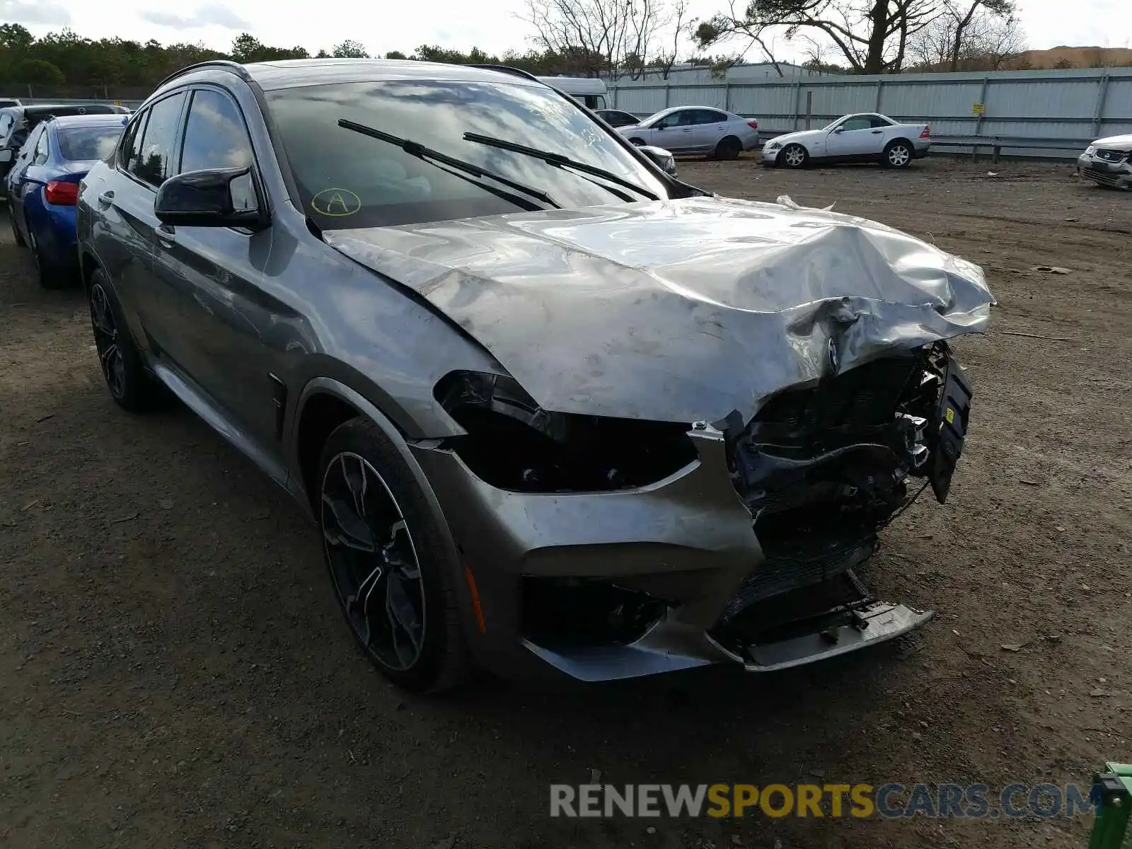 1 Photograph of a damaged car 5YMUJ0C02L9C26304 BMW X4 M COMPE 2020