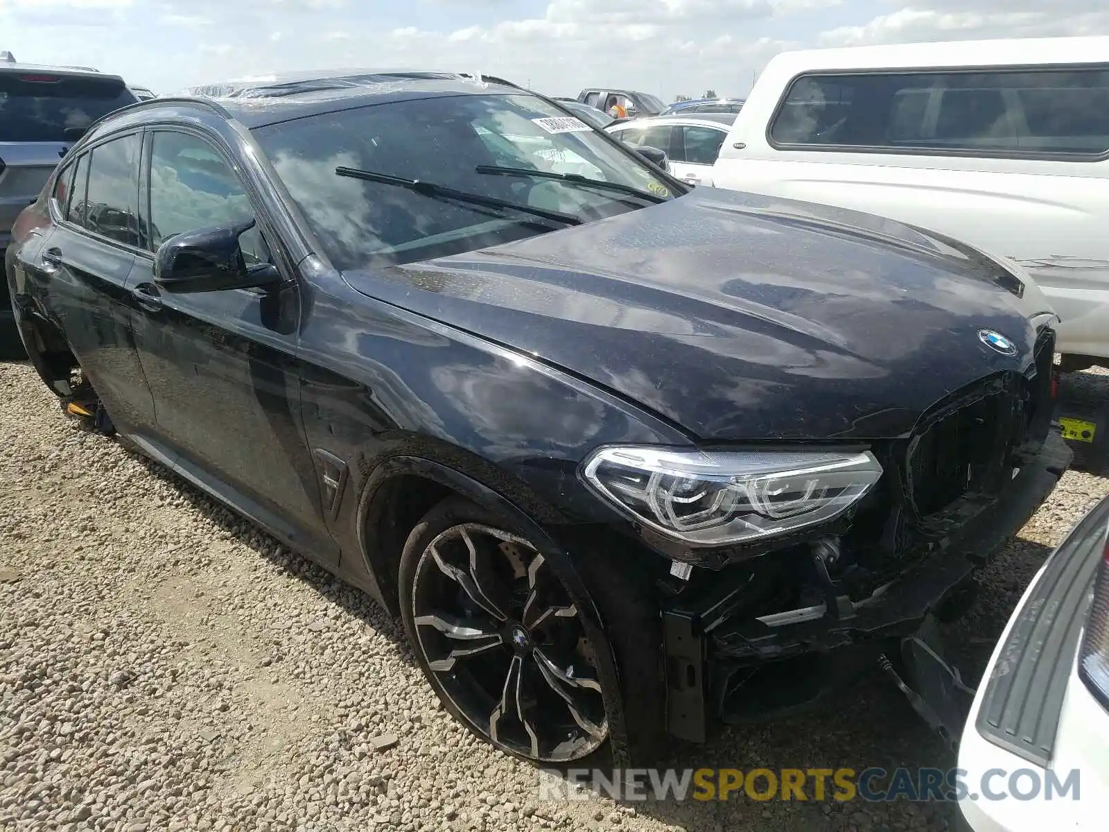 1 Photograph of a damaged car 5YMUJ0C09L9B55358 BMW X4 M COMPE 2020