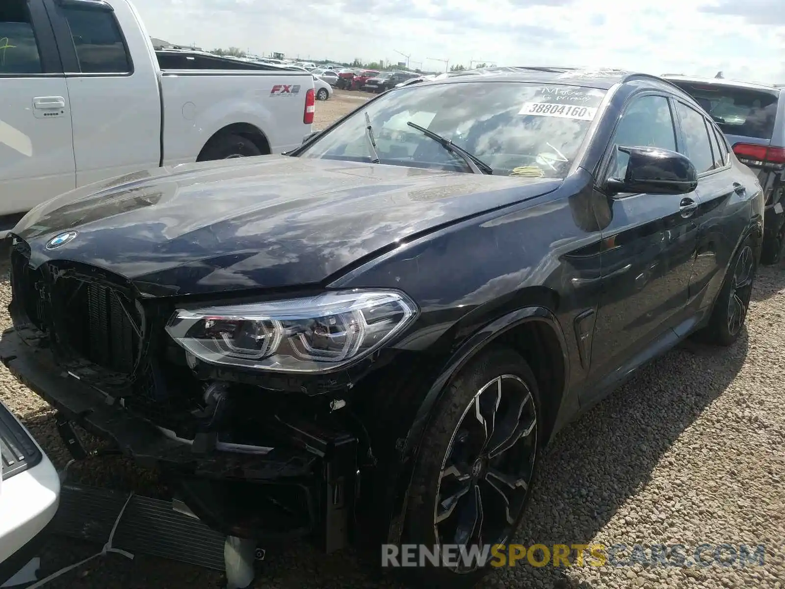 2 Photograph of a damaged car 5YMUJ0C09L9B55358 BMW X4 M COMPE 2020