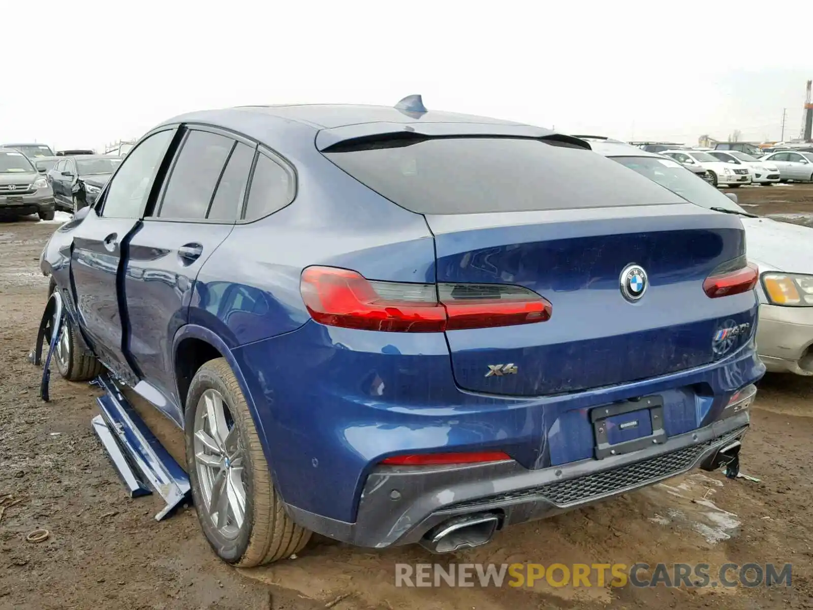 3 Фотография поврежденного автомобиля 5UXUJ5C54KLJ62927 BMW X4 M40I 2019