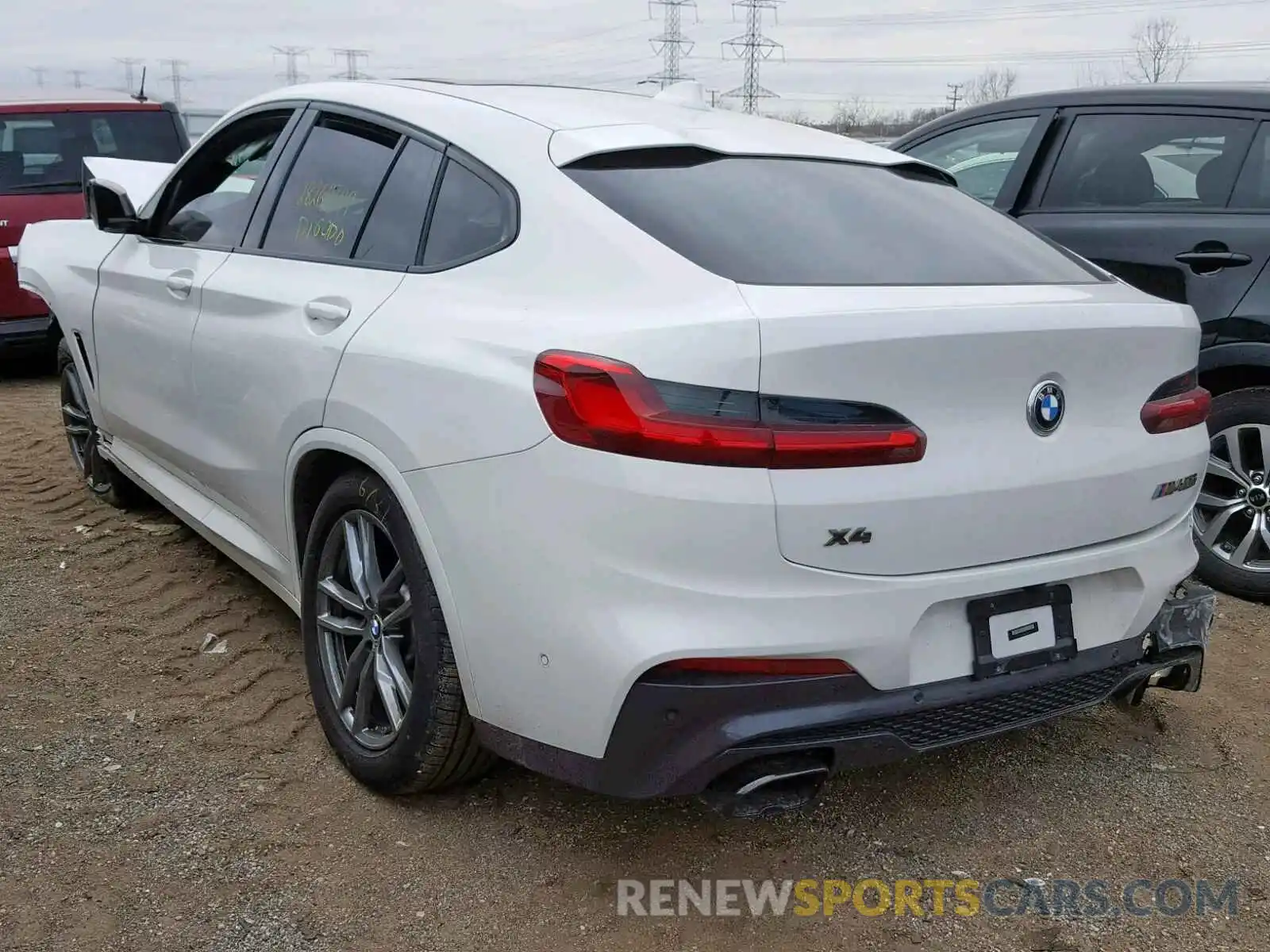 3 Photograph of a damaged car 5UXUJ5C55KLJ62550 BMW X4 M40I 2019