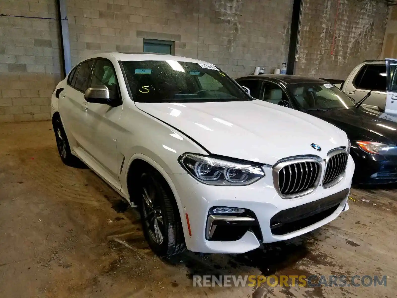 1 Photograph of a damaged car 5UXUJ5C56K9A32745 BMW X4 M40I 2019