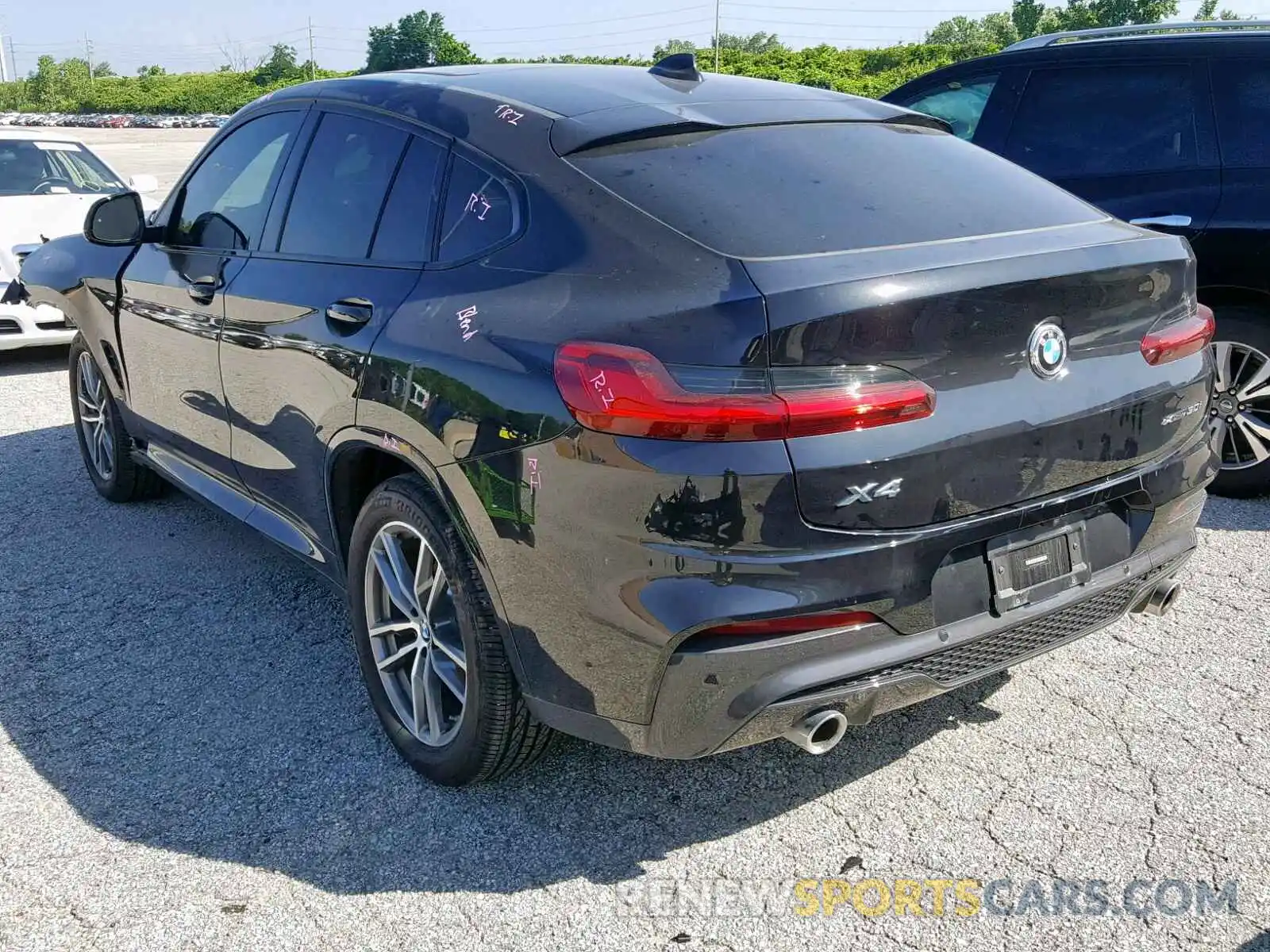 3 Photograph of a damaged car 5UXUJ3C50KLG51753 BMW X4 XDRIVE3 2019