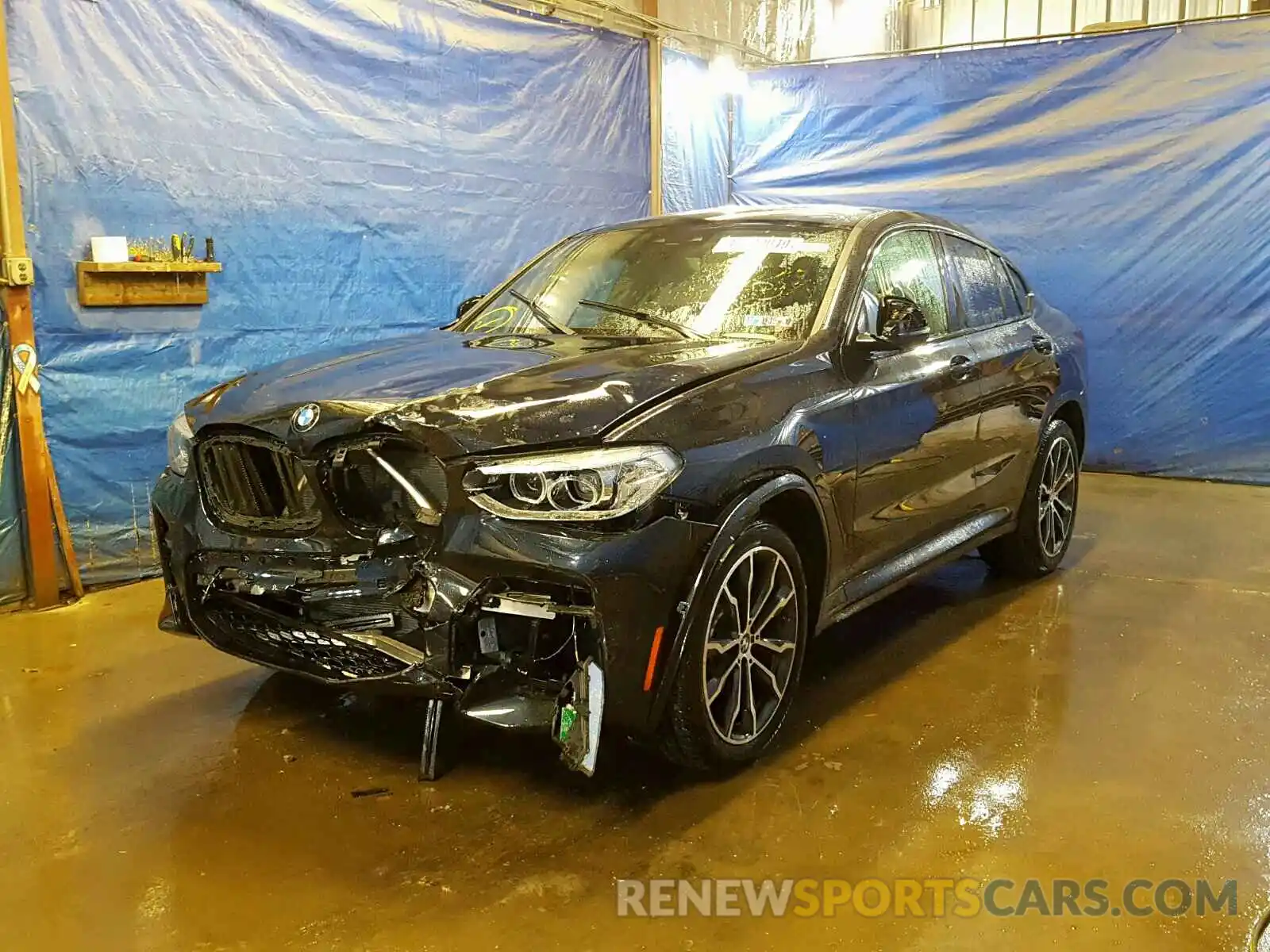 2 Photograph of a damaged car 5UXUJ3C52KLG53939 BMW X4 XDRIVE3 2019