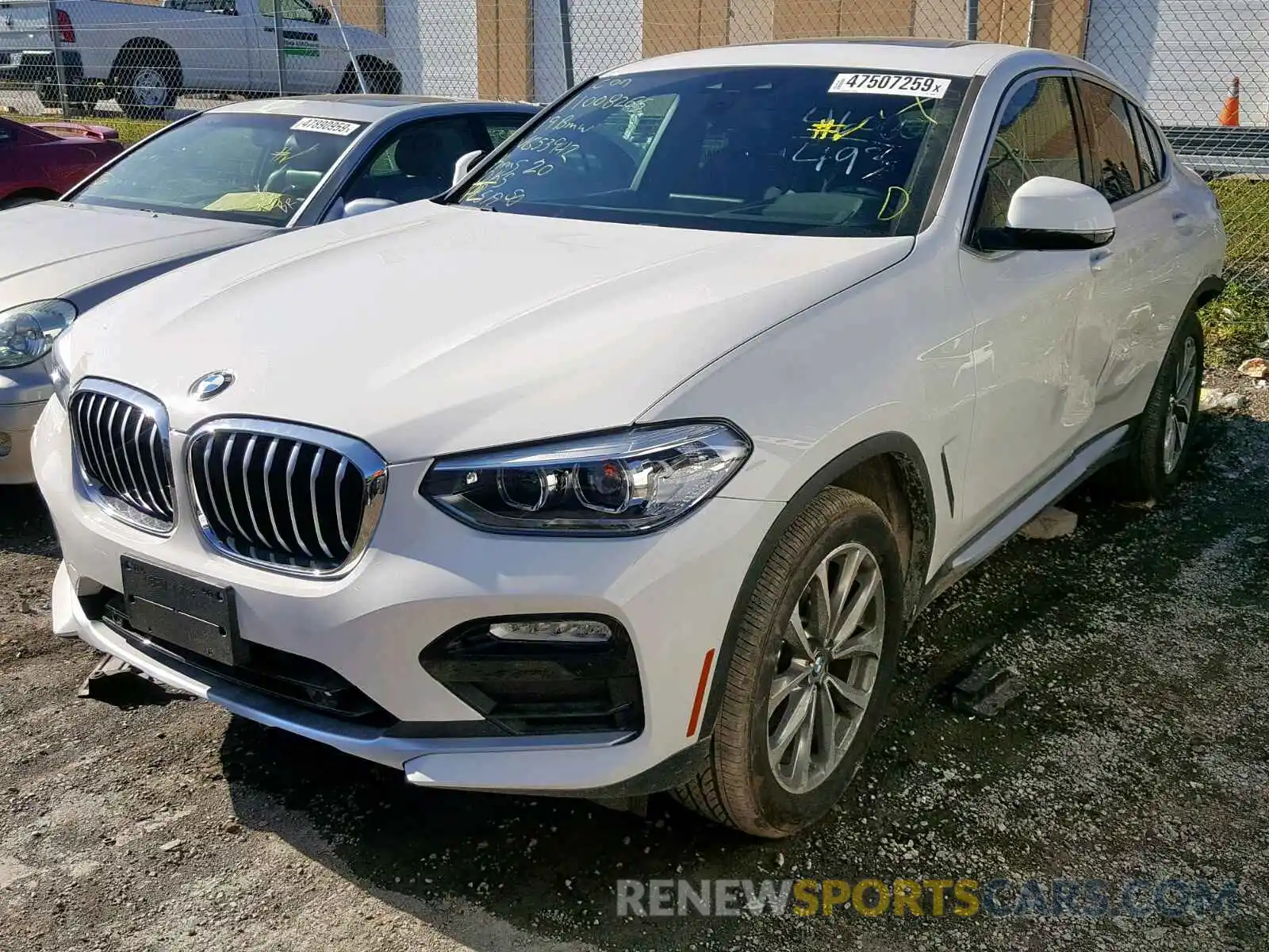 2 Фотография поврежденного автомобиля 5UXUJ3C52KLG53942 BMW X4 XDRIVE3 2019