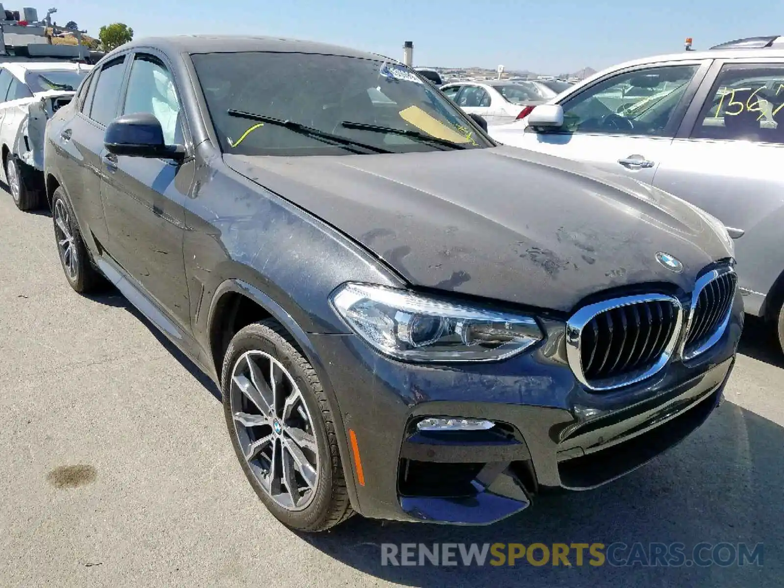 1 Photograph of a damaged car 5UXUJ3C54KLA58624 BMW X4 XDRIVE3 2019