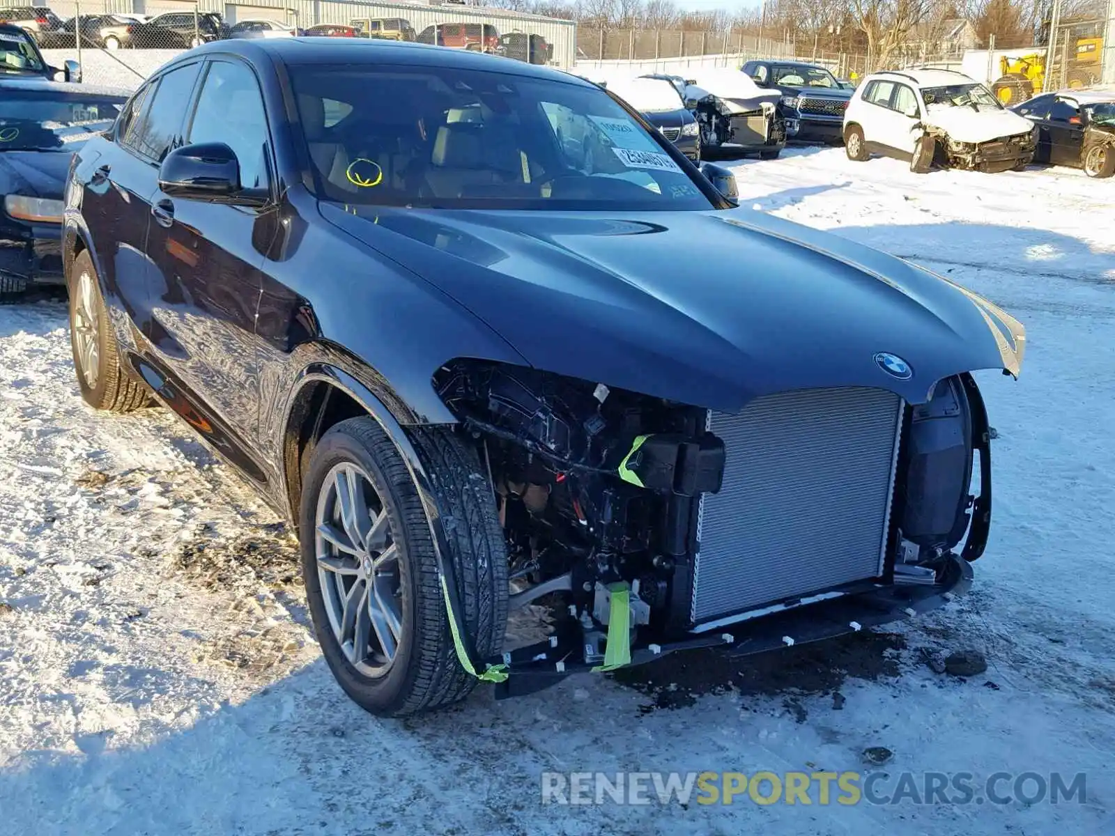 1 Photograph of a damaged car 5UXUJ3C55KLG53174 BMW X4 XDRIVE3 2019