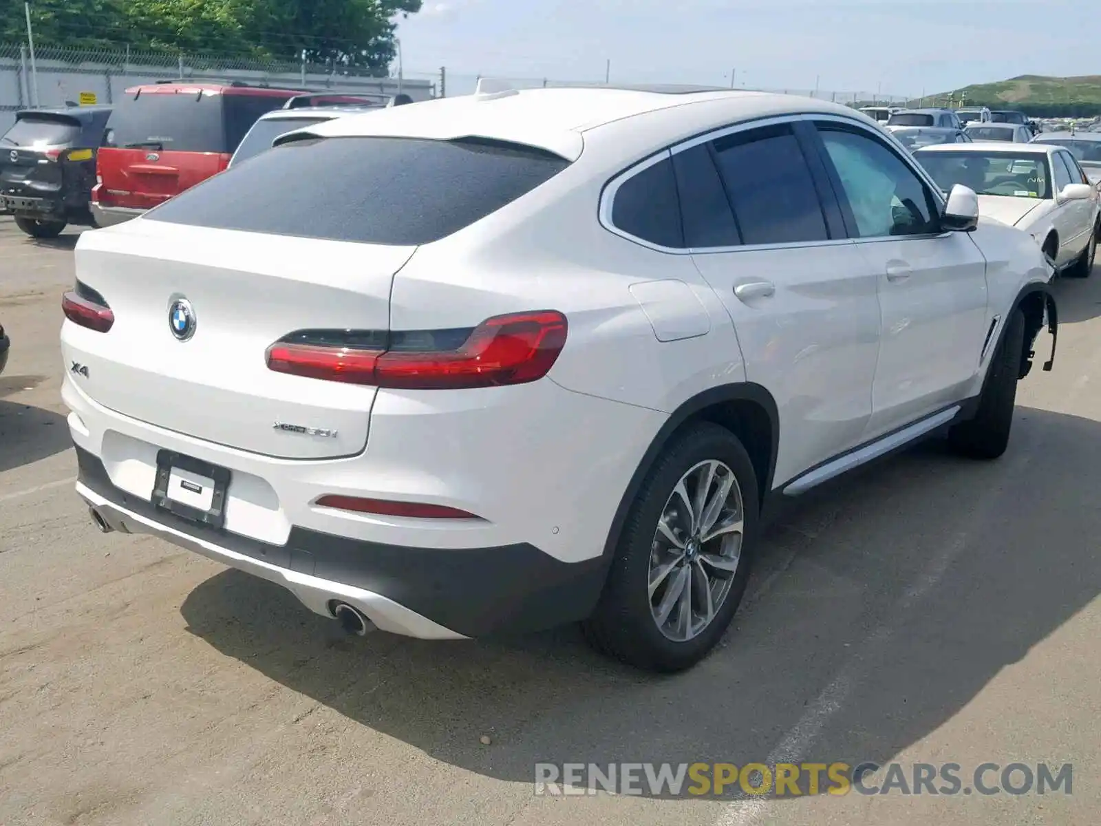 4 Фотография поврежденного автомобиля 5UXUJ3C56KLA58768 BMW X4 XDRIVE3 2019