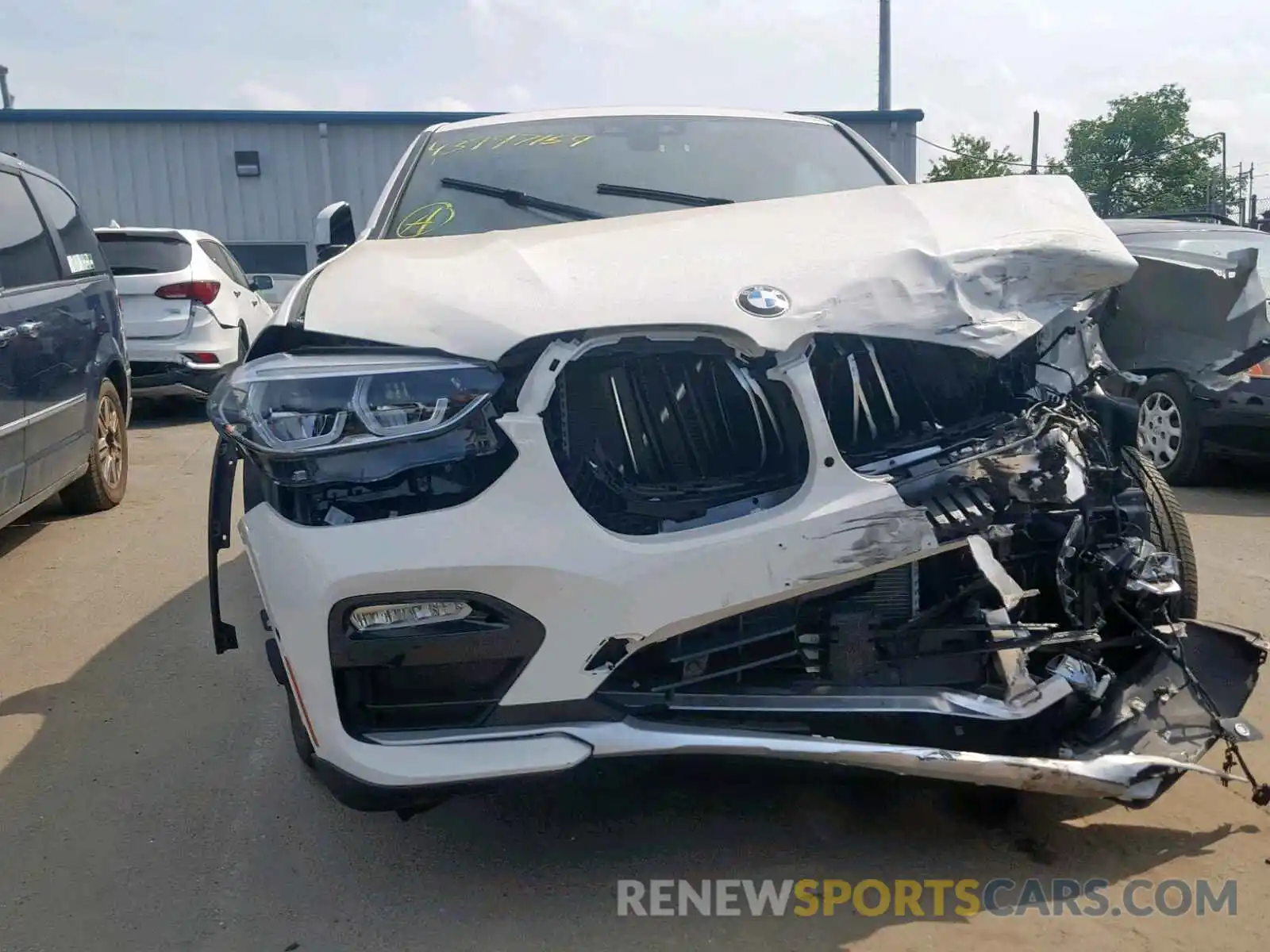 7 Photograph of a damaged car 5UXUJ3C56KLA58768 BMW X4 XDRIVE3 2019