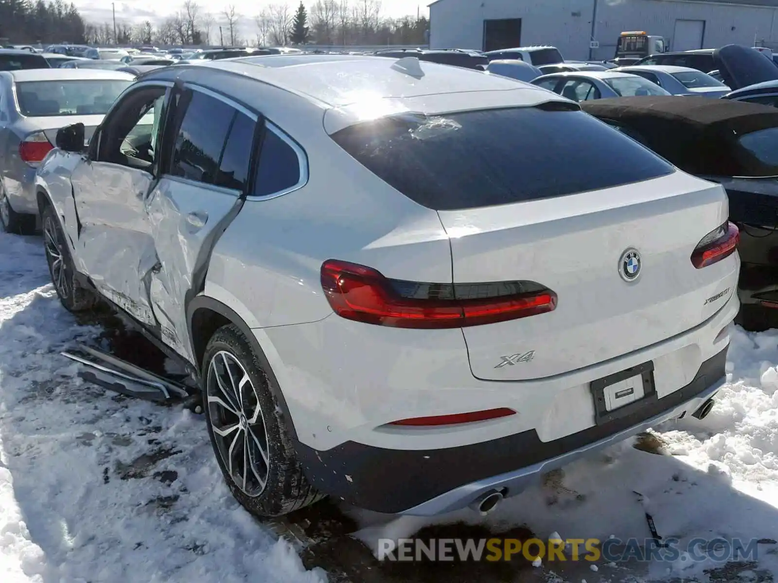 3 Photograph of a damaged car 5UXUJ3C56KLG52972 BMW X4 XDRIVE3 2019