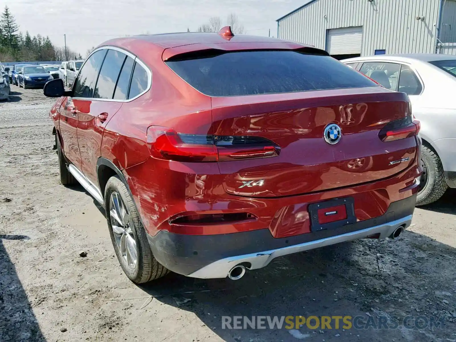 3 Photograph of a damaged car 5UXUJ3C5XKLG52599 BMW X4 XDRIVE3 2019