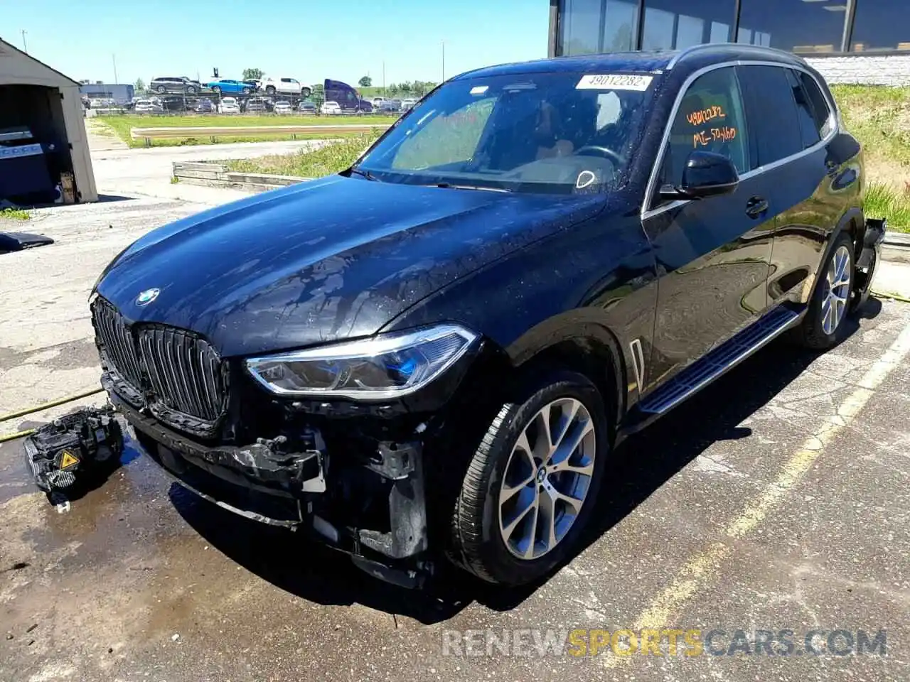 2 Фотография поврежденного автомобиля 5UXCR6C50KLB12376 BMW X5 2019