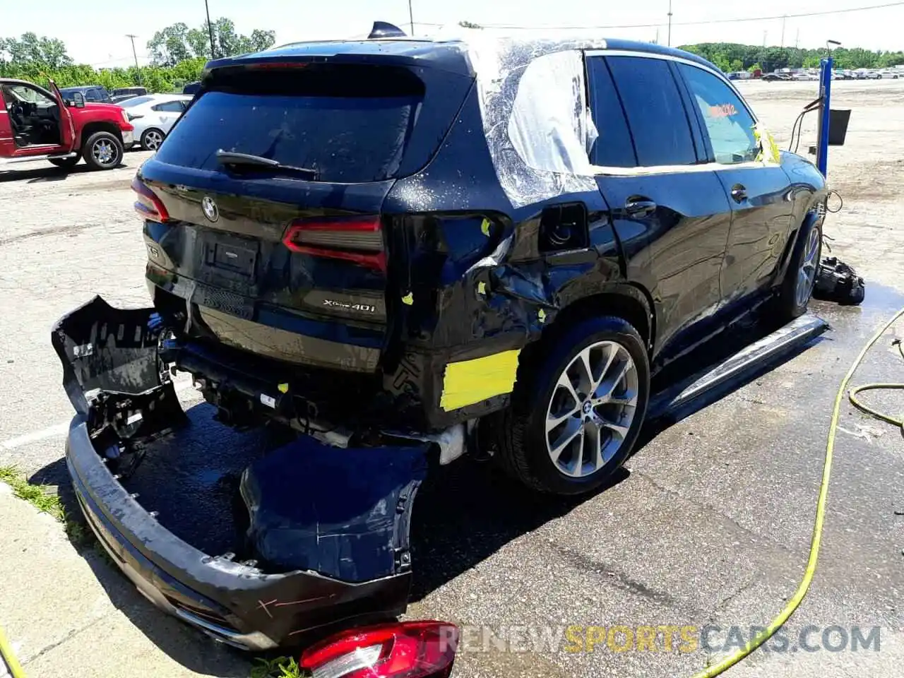 4 Photograph of a damaged car 5UXCR6C50KLB12376 BMW X5 2019