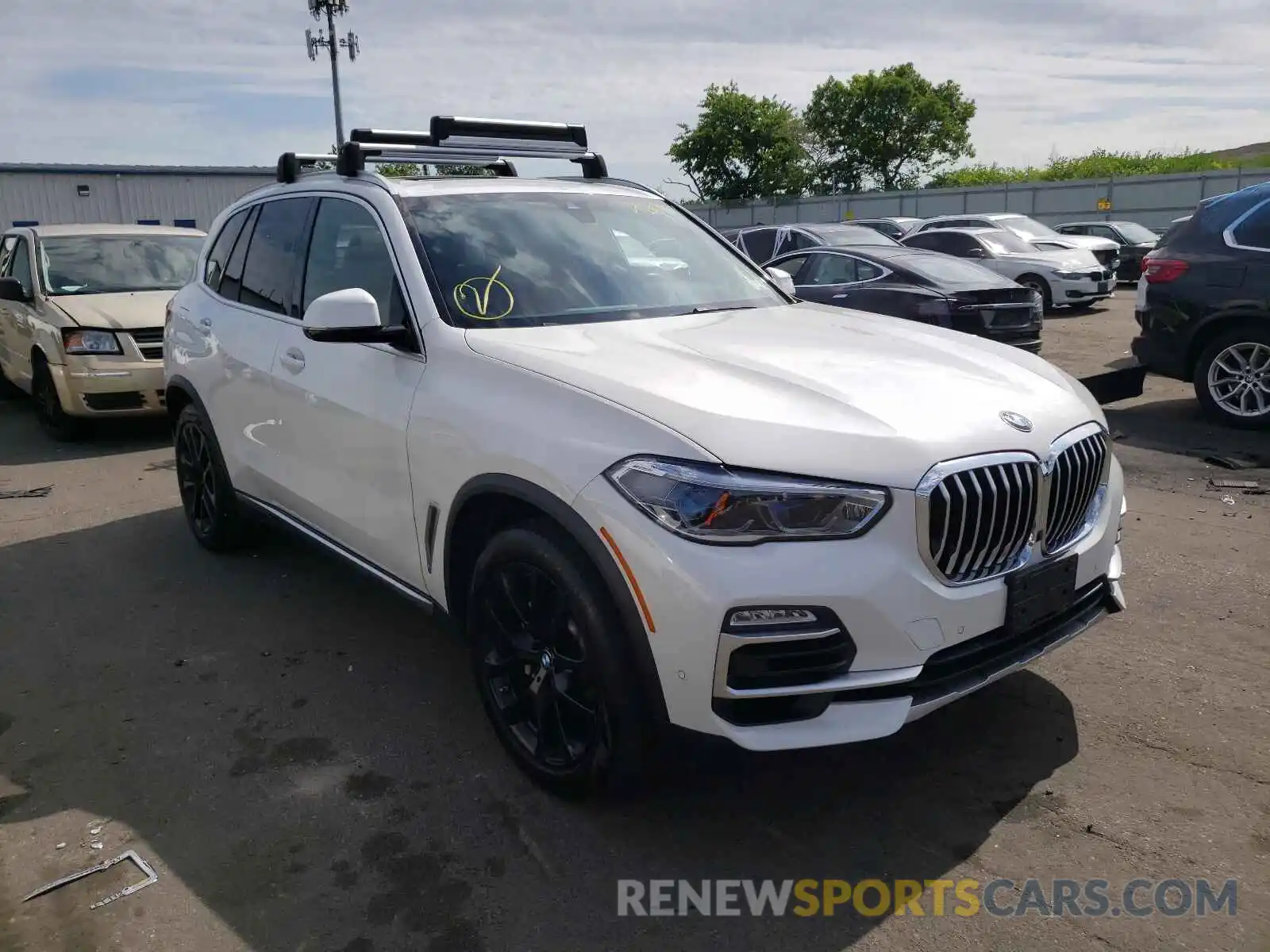 1 Photograph of a damaged car 5UXCR6C50KLK67992 BMW X5 2019