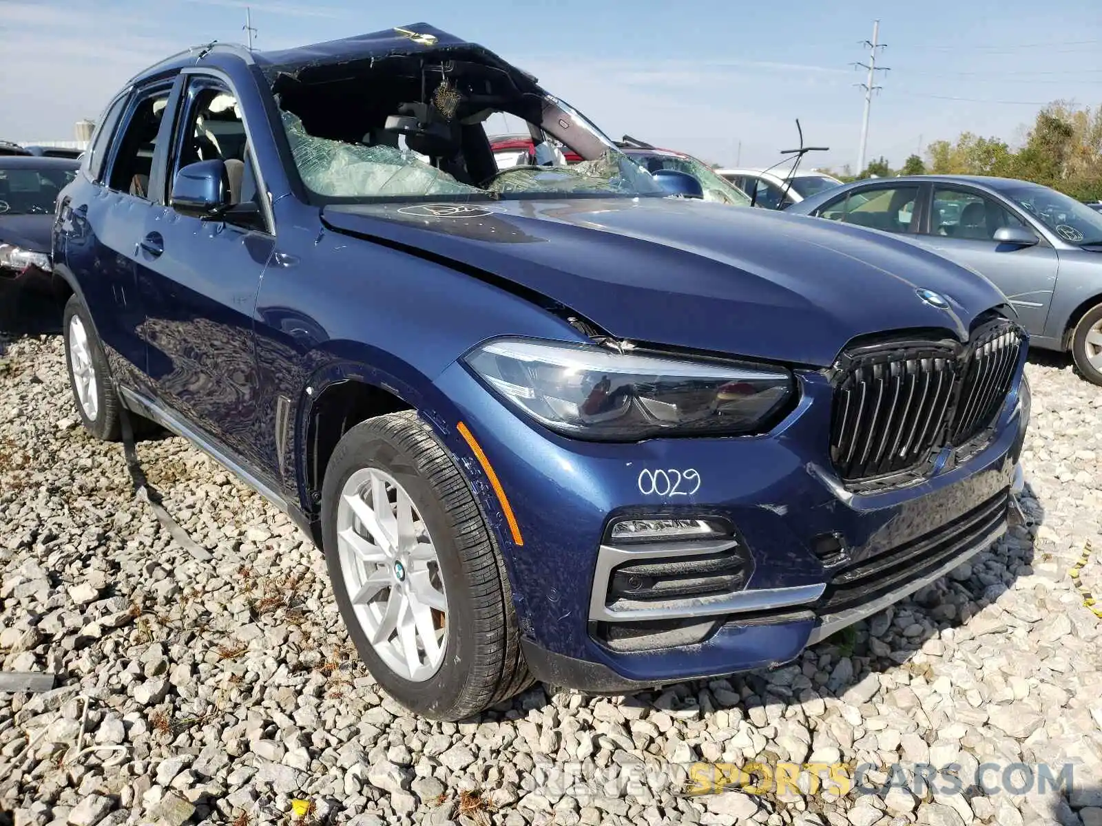 1 Photograph of a damaged car 5UXCR6C50KLK80029 BMW X5 2019