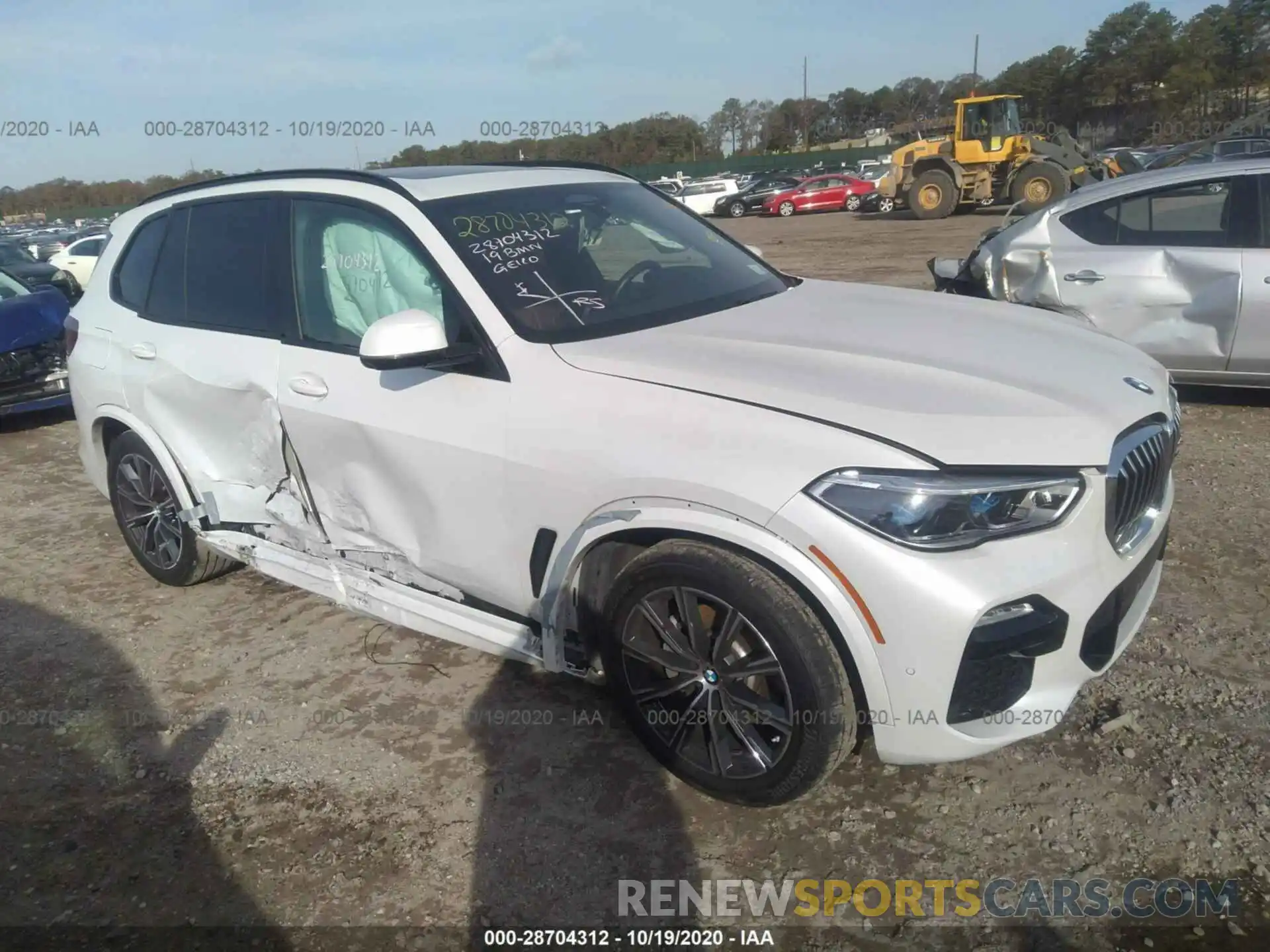 1 Photograph of a damaged car 5UXCR6C50KLK85490 BMW X5 2019