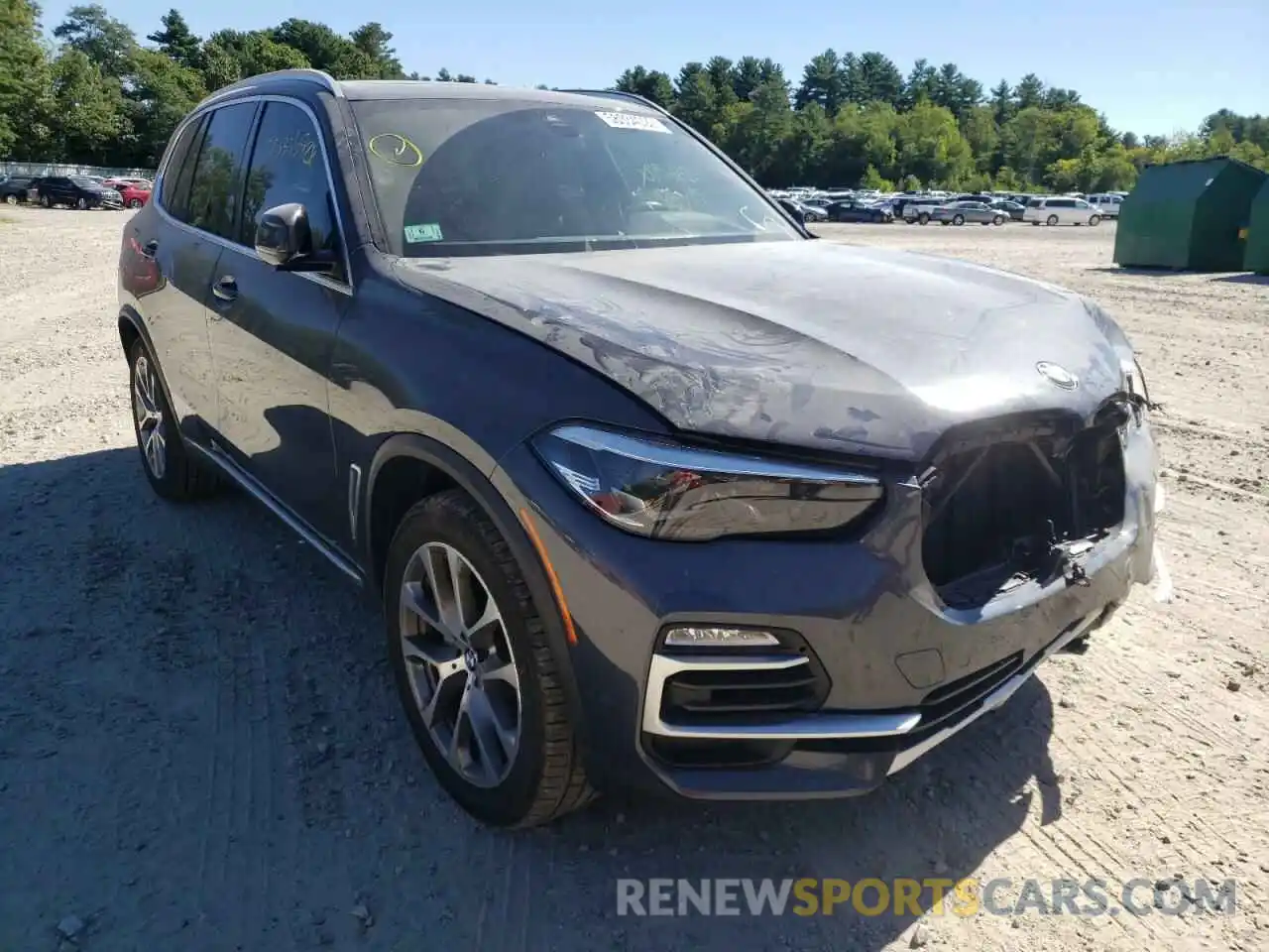 1 Photograph of a damaged car 5UXCR6C50KLK86574 BMW X5 2019