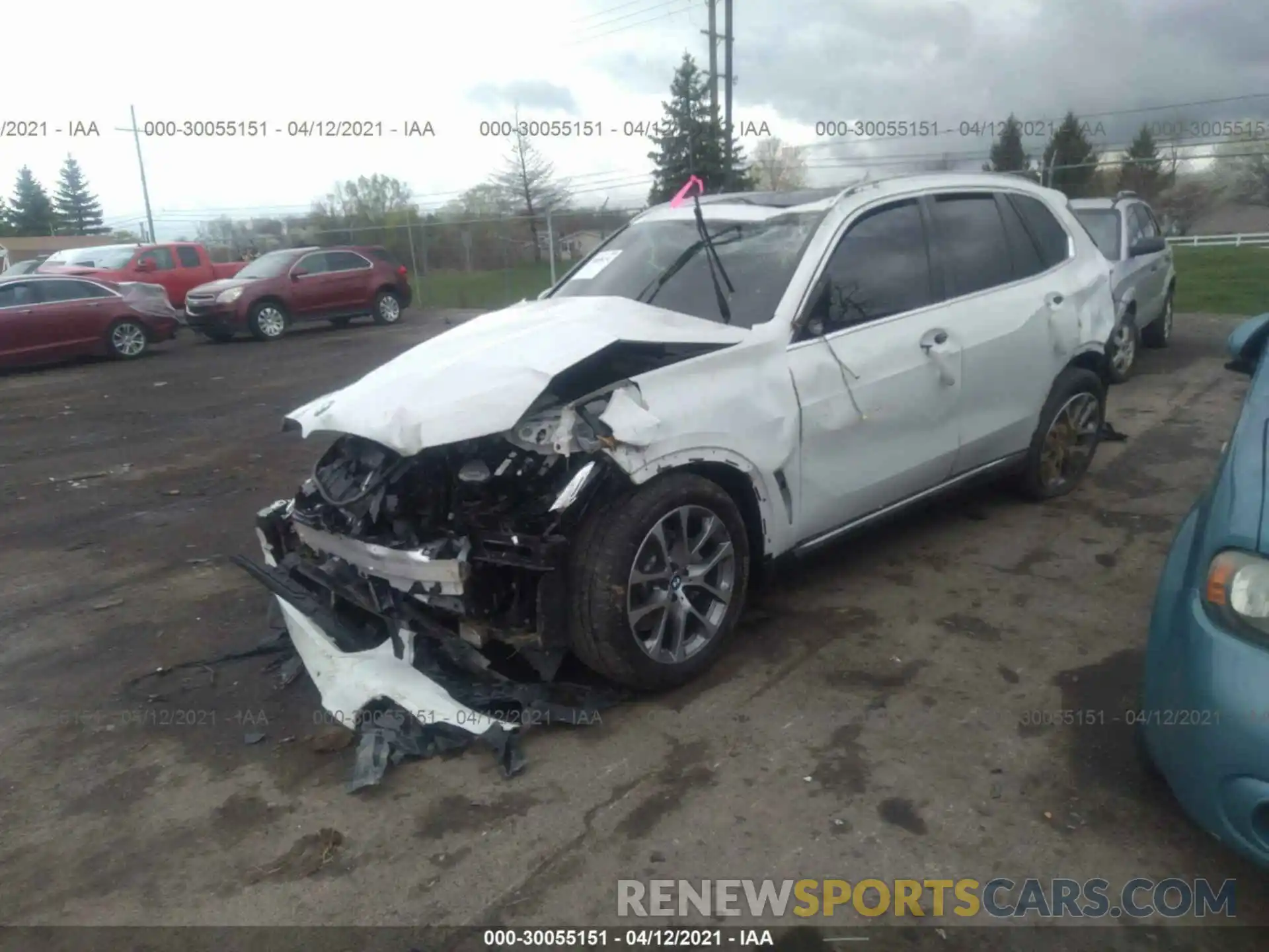 2 Photograph of a damaged car 5UXCR6C50KLK87479 BMW X5 2019