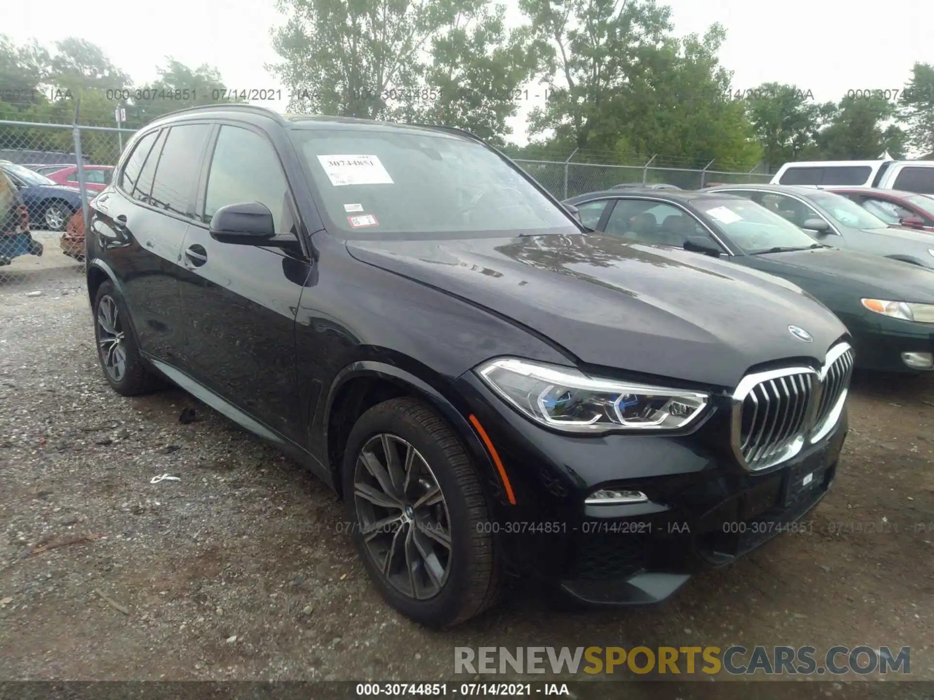 1 Photograph of a damaged car 5UXCR6C50KLK89801 BMW X5 2019