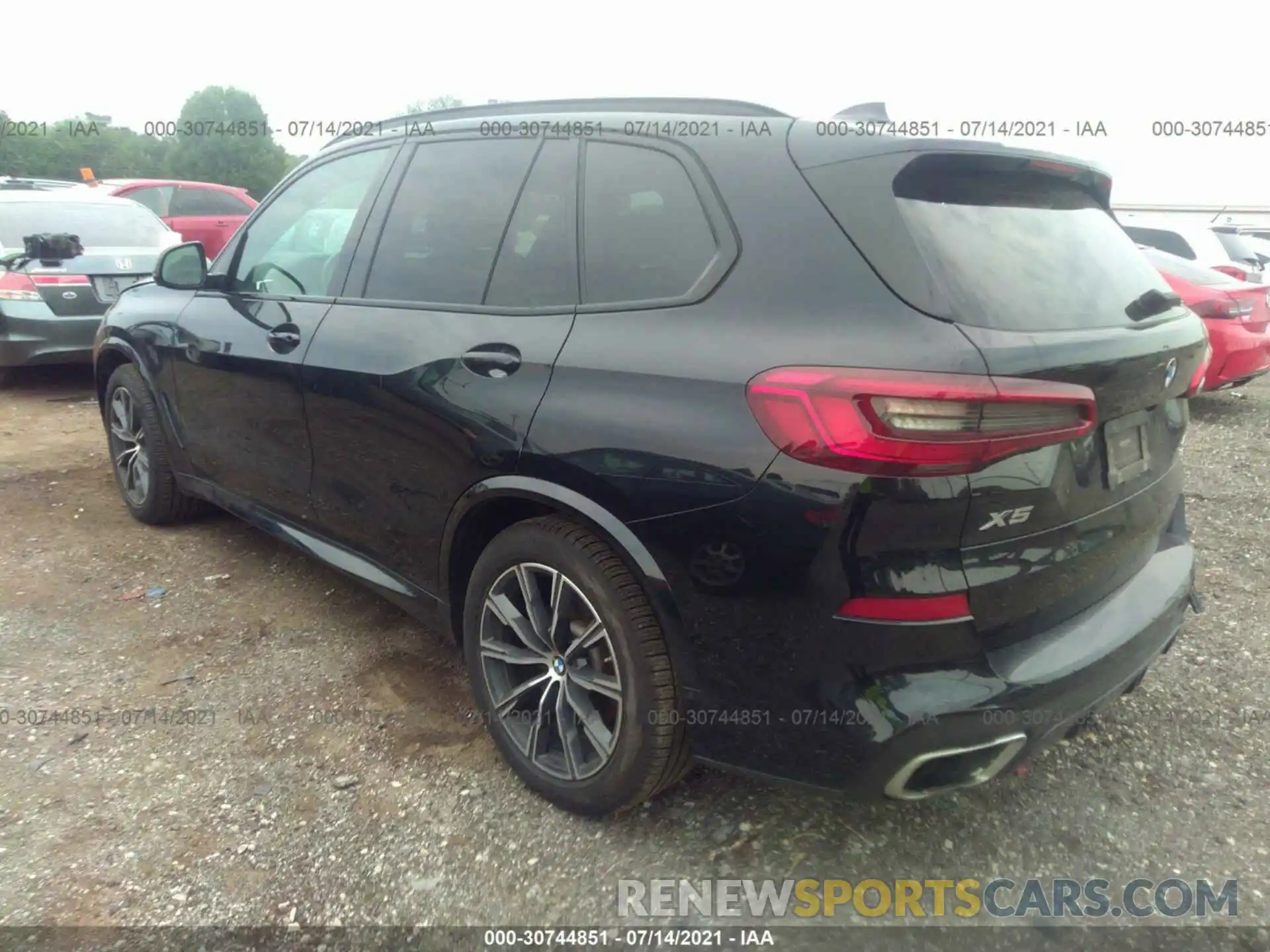 3 Photograph of a damaged car 5UXCR6C50KLK89801 BMW X5 2019