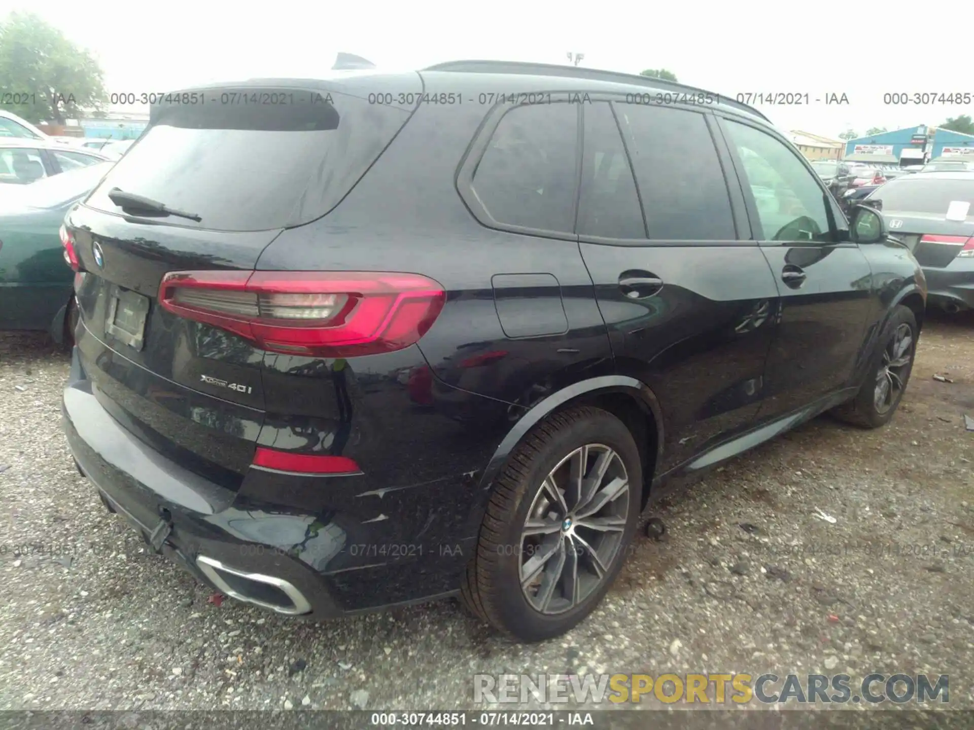 4 Фотография поврежденного автомобиля 5UXCR6C50KLK89801 BMW X5 2019