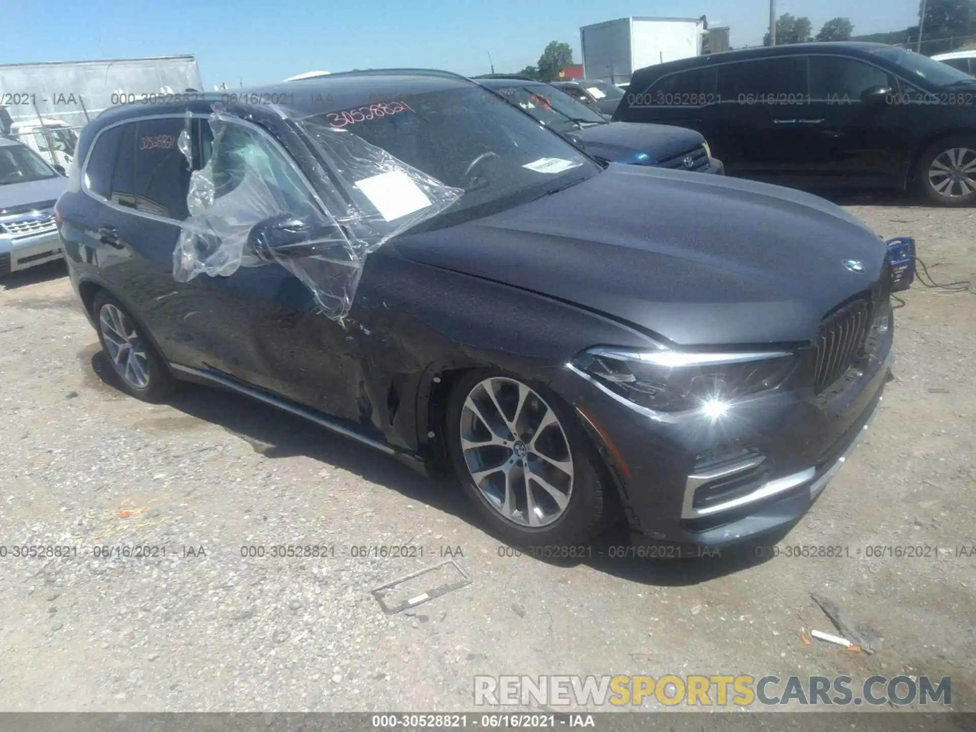 1 Photograph of a damaged car 5UXCR6C50KLL11019 BMW X5 2019