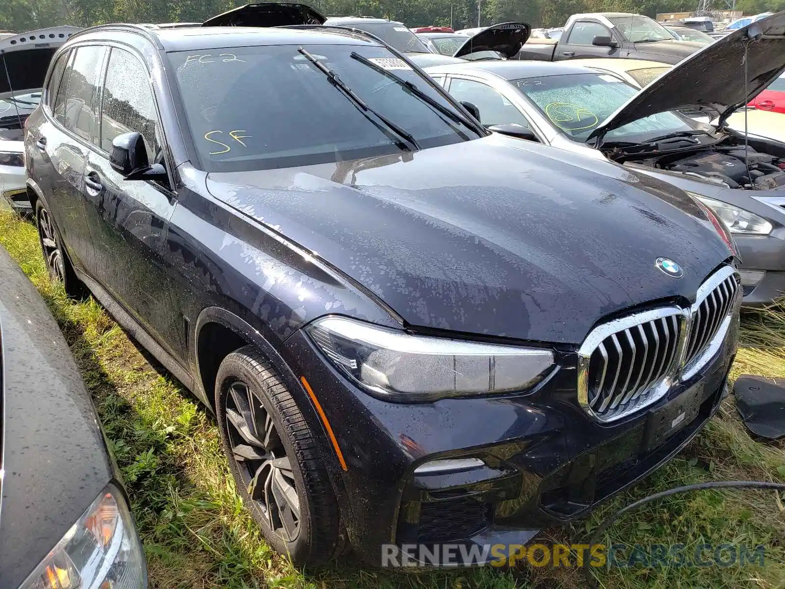 1 Photograph of a damaged car 5UXCR6C50KLL12977 BMW X5 2019