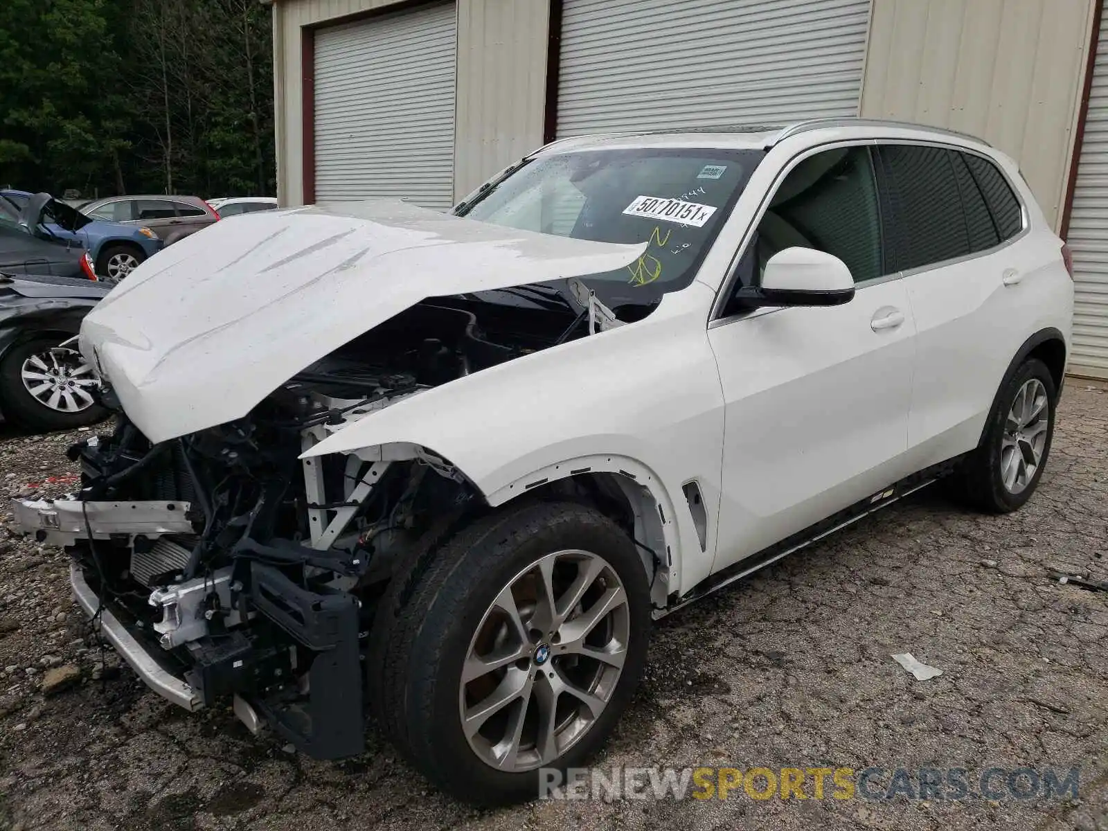 2 Photograph of a damaged car 5UXCR6C50KLL13532 BMW X5 2019