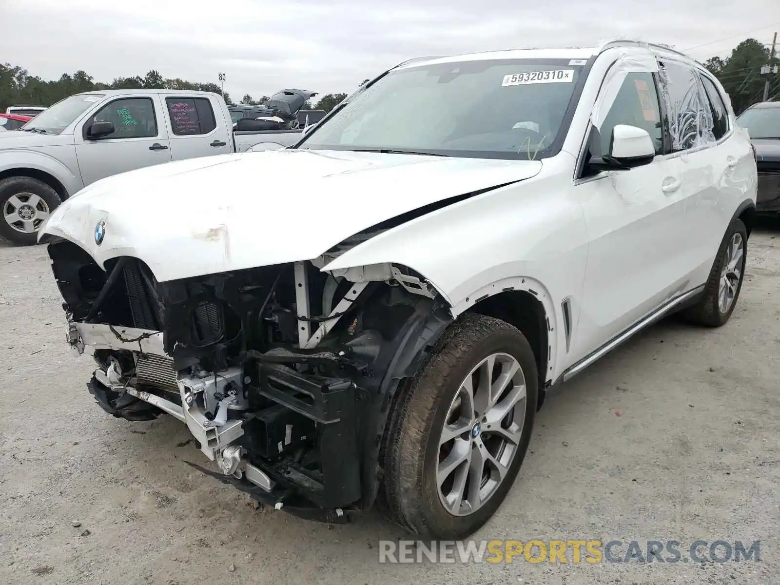 2 Photograph of a damaged car 5UXCR6C50KLL21050 BMW X5 2019