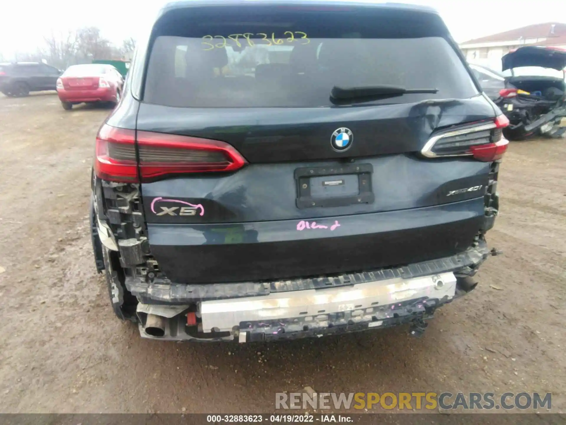 6 Photograph of a damaged car 5UXCR6C50KLL21064 BMW X5 2019