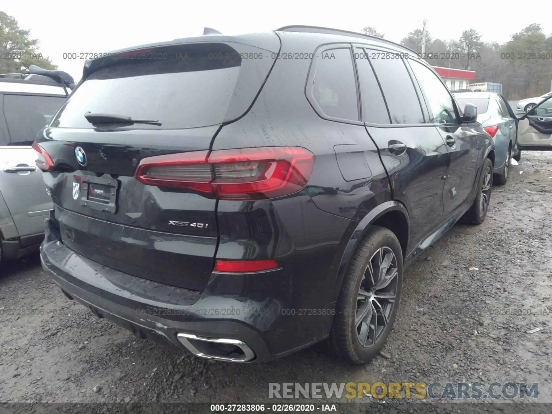 4 Photograph of a damaged car 5UXCR6C50KLL25793 BMW X5 2019