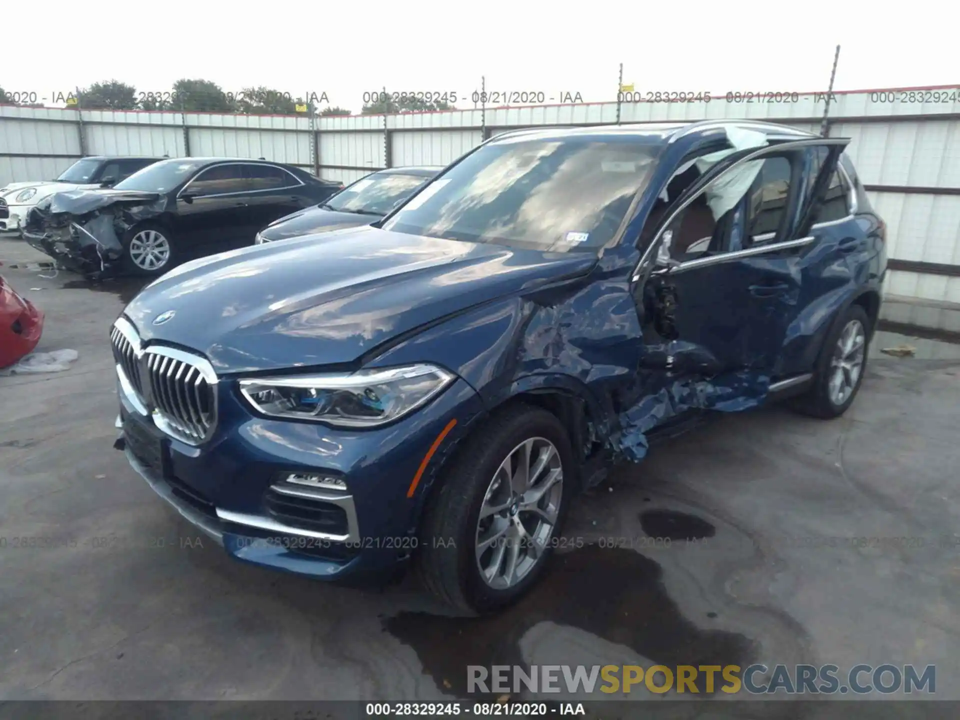 2 Фотография поврежденного автомобиля 5UXCR6C50KLL35112 BMW X5 2019