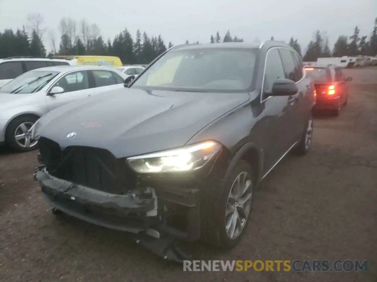 2 Photograph of a damaged car 5UXCR6C50KLL40648 BMW X5 2019