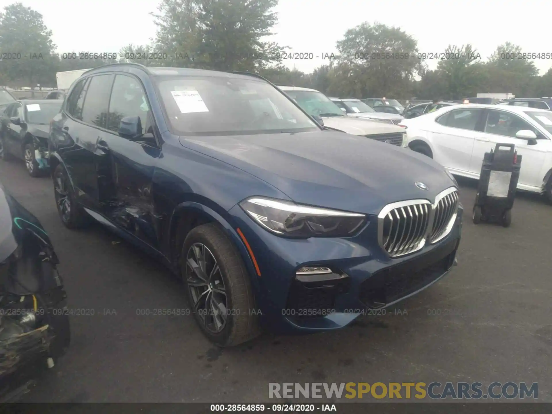 1 Photograph of a damaged car 5UXCR6C51KLK81741 BMW X5 2019