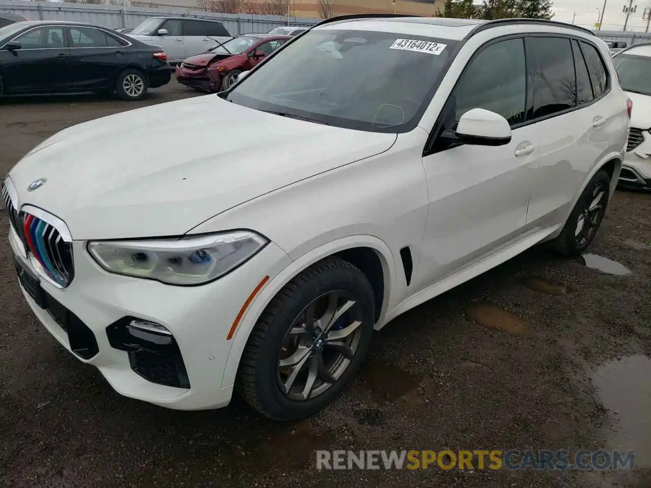 2 Photograph of a damaged car 5UXCR6C51KLK82050 BMW X5 2019