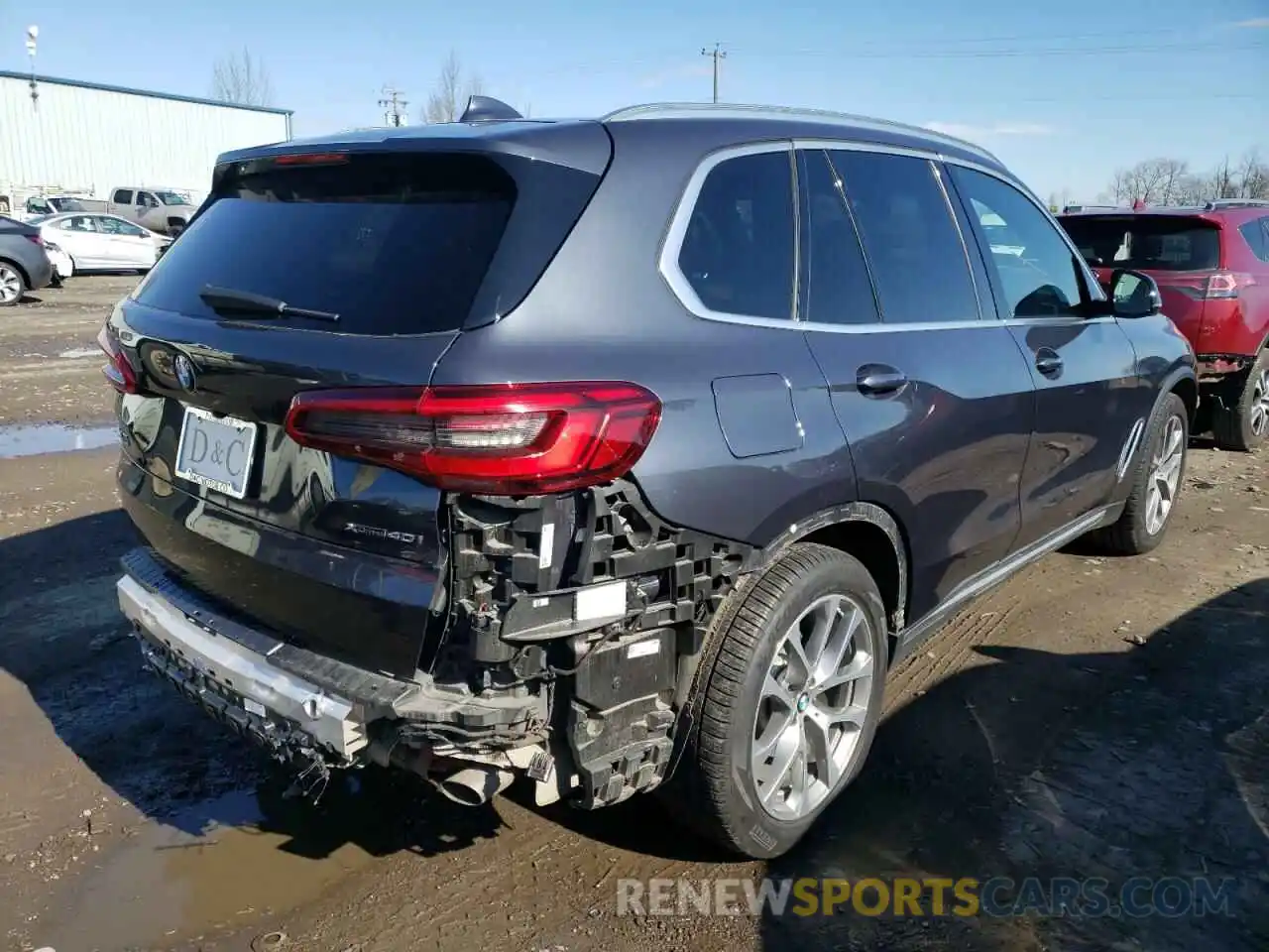 4 Фотография поврежденного автомобиля 5UXCR6C51KLK82923 BMW X5 2019