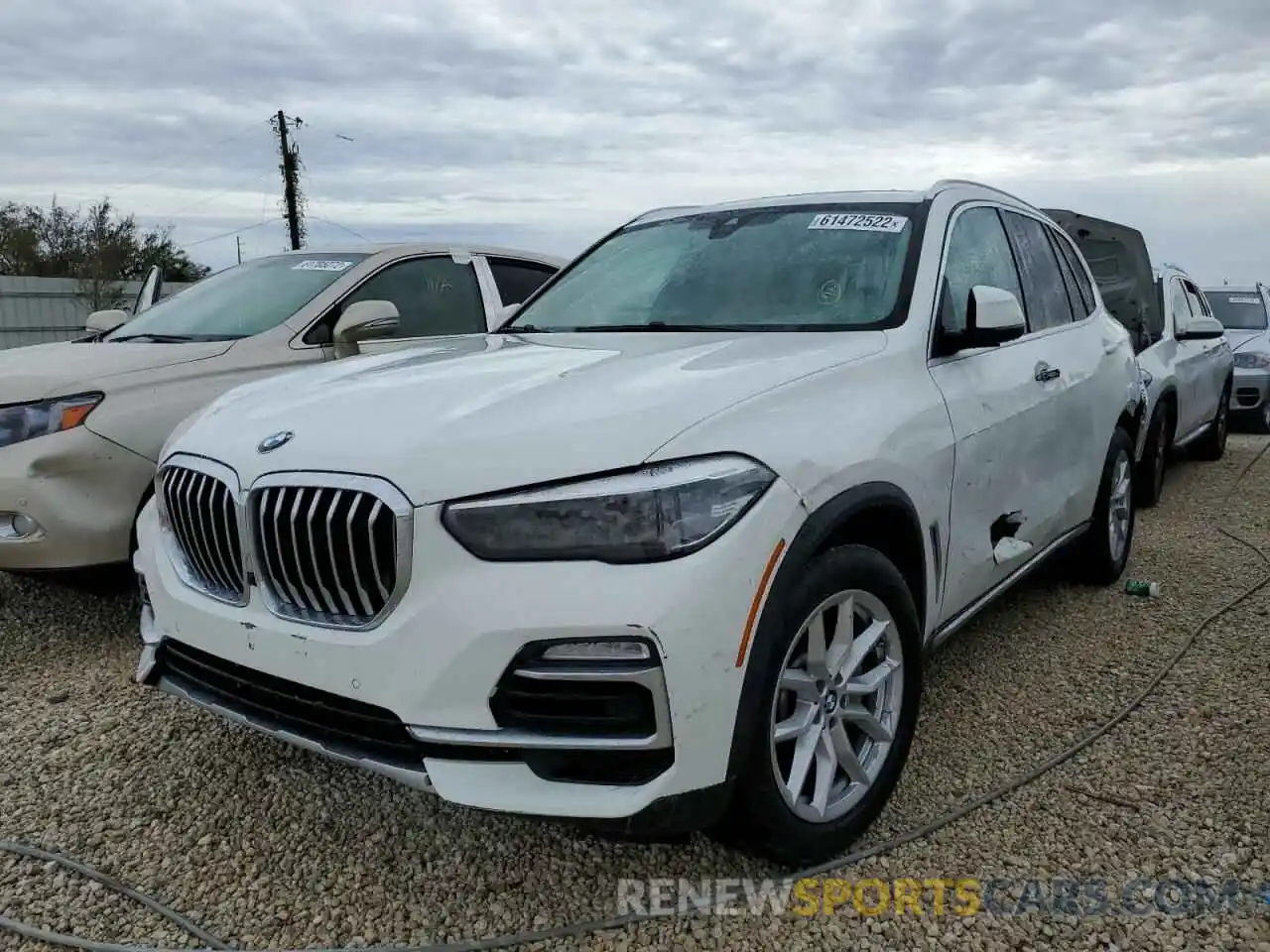 2 Photograph of a damaged car 5UXCR6C51KLK83019 BMW X5 2019